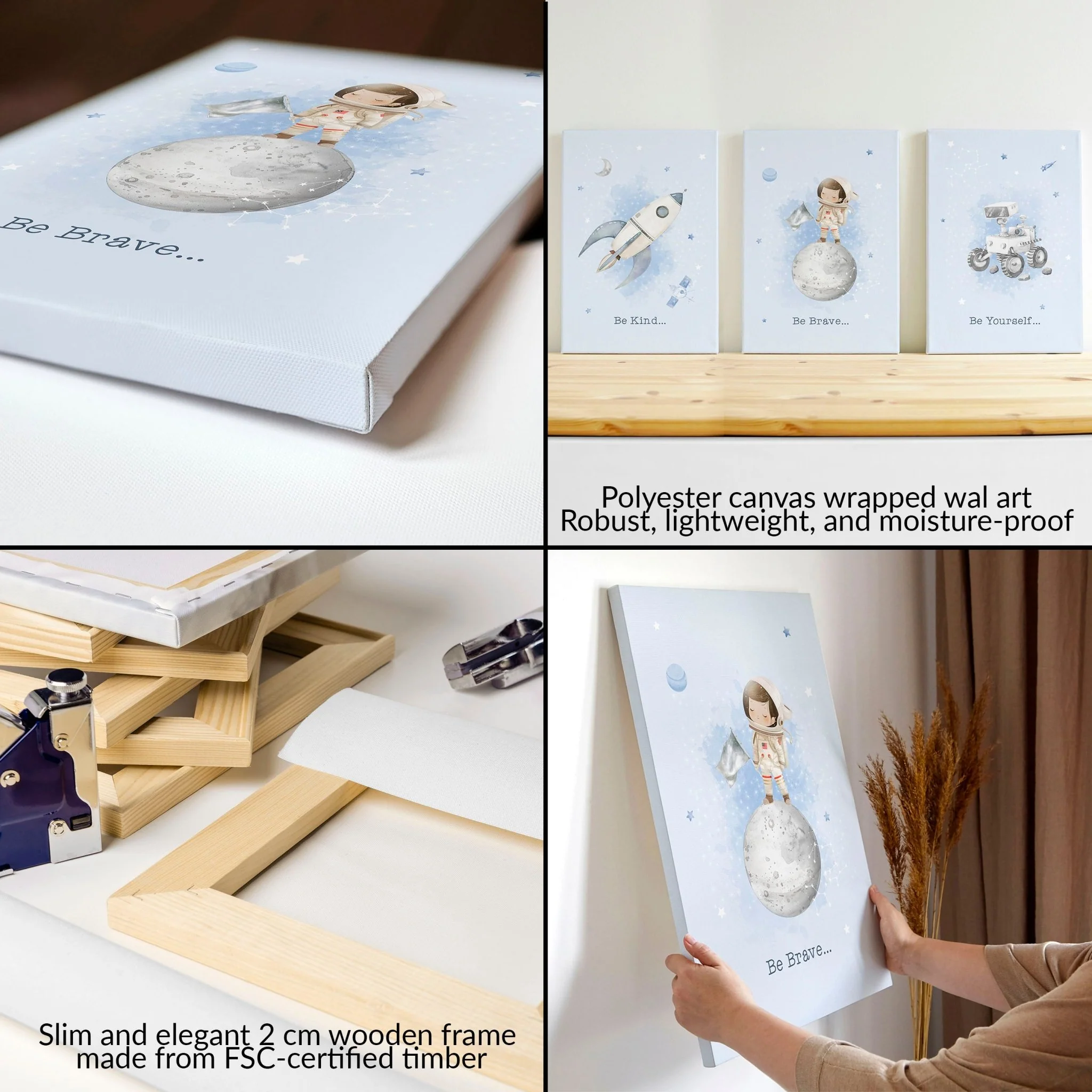 Childrens Prints For Bedroom | Set of 3 wall art prints - Image 7