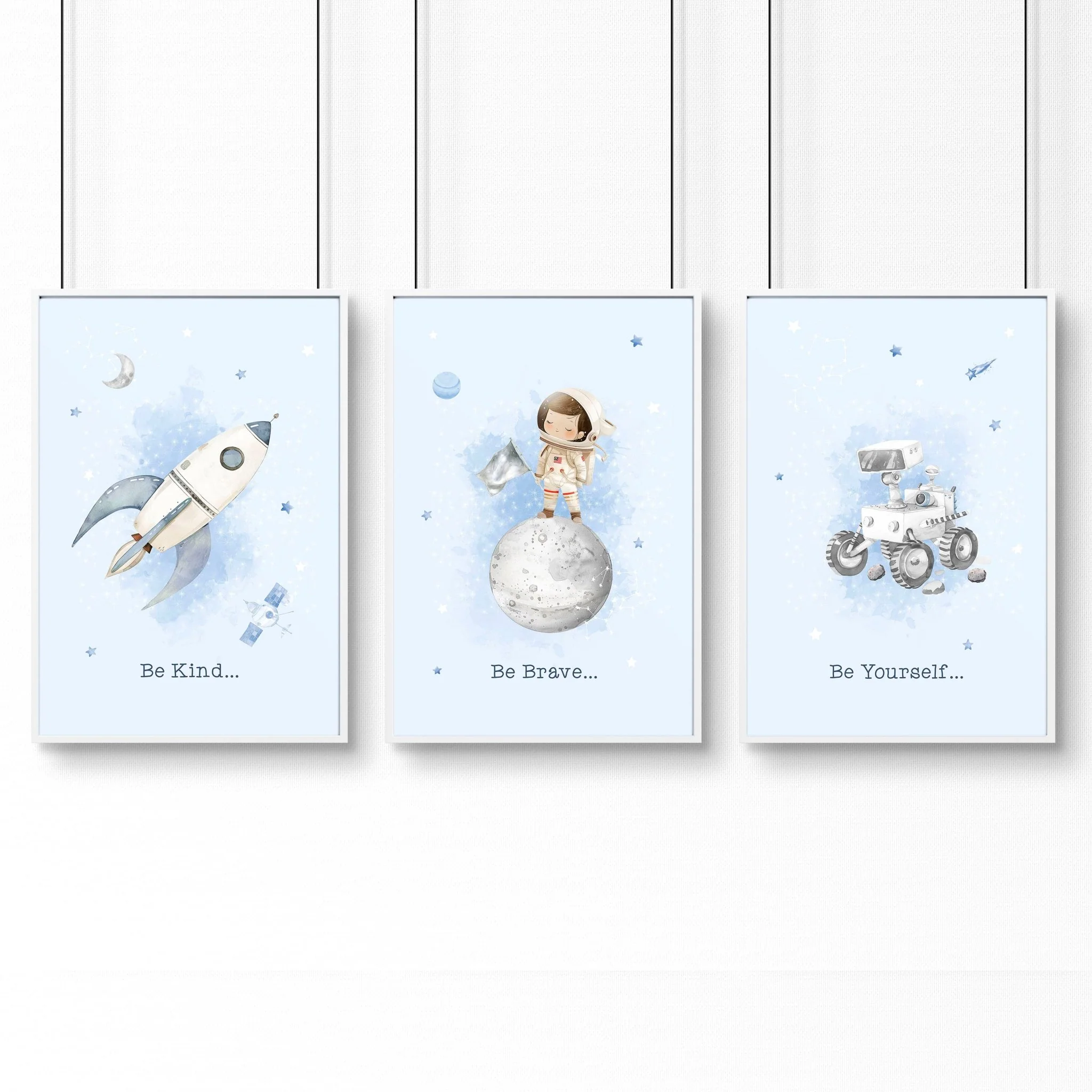 Childrens Prints For Bedroom | Set of 3 wall art prints - Image 8