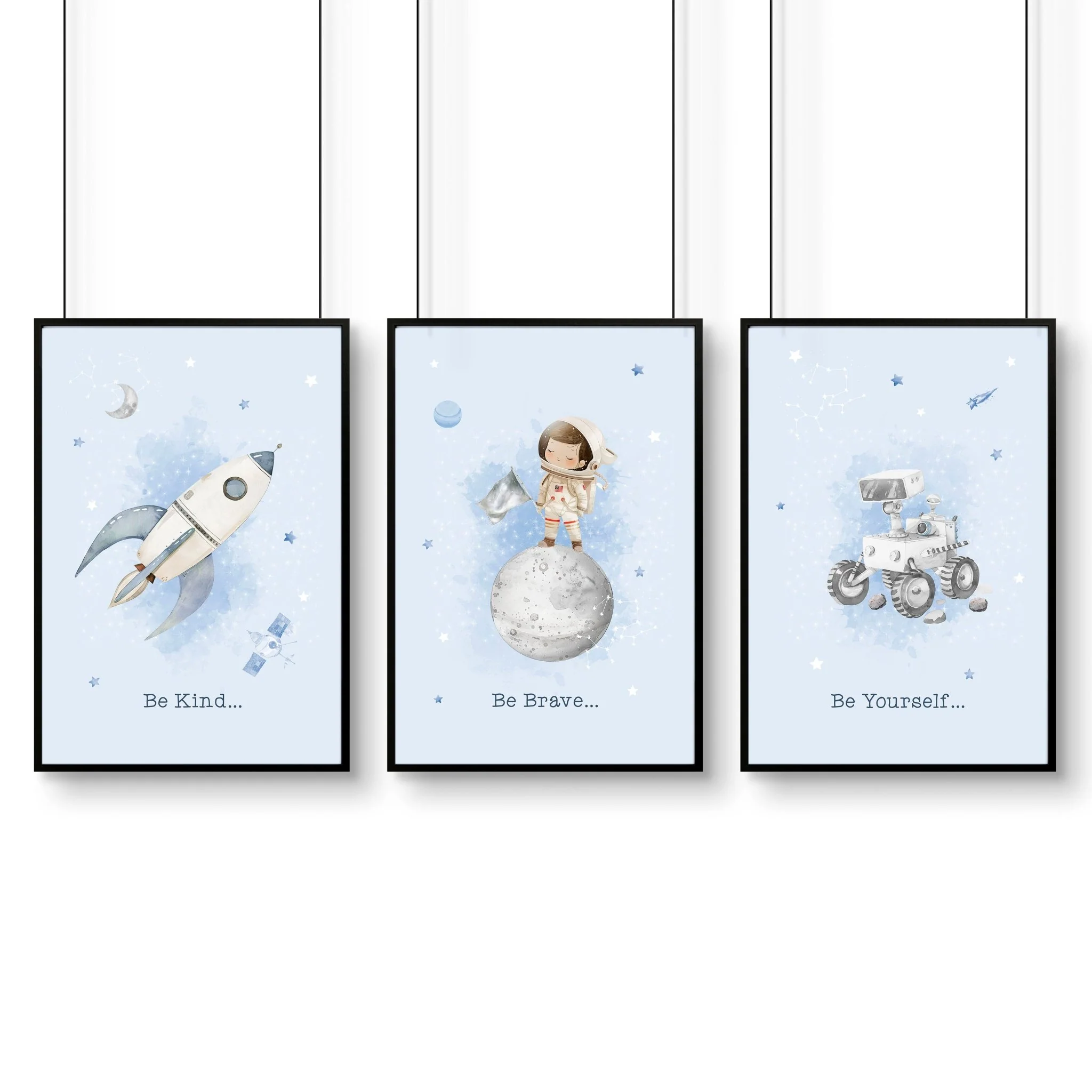 Childrens Prints For Bedroom | Set of 3 wall art prints - Image 9