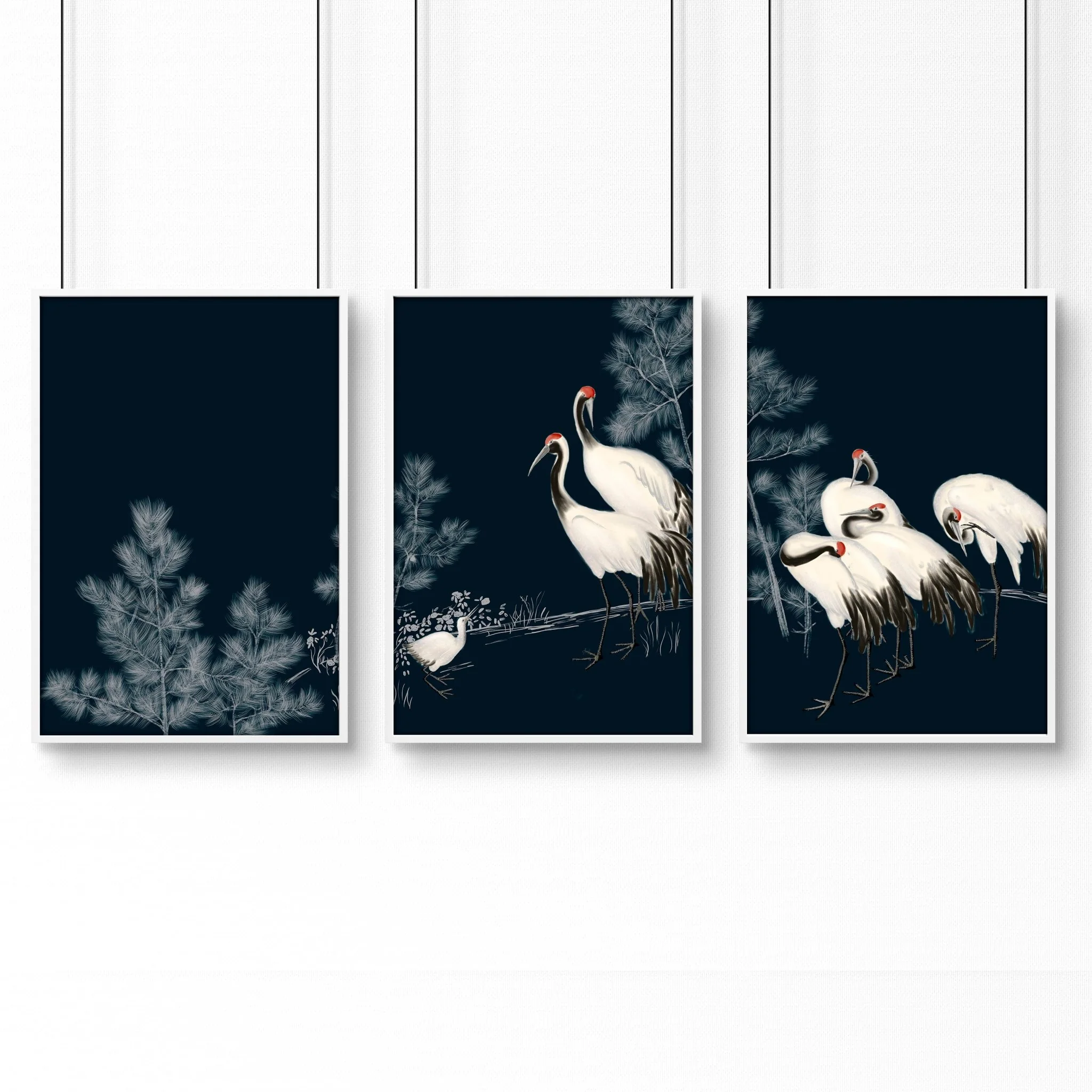 Chinese Art Wall Decor | Set of 3 Asian Inspired Wall art Prints - Image 12