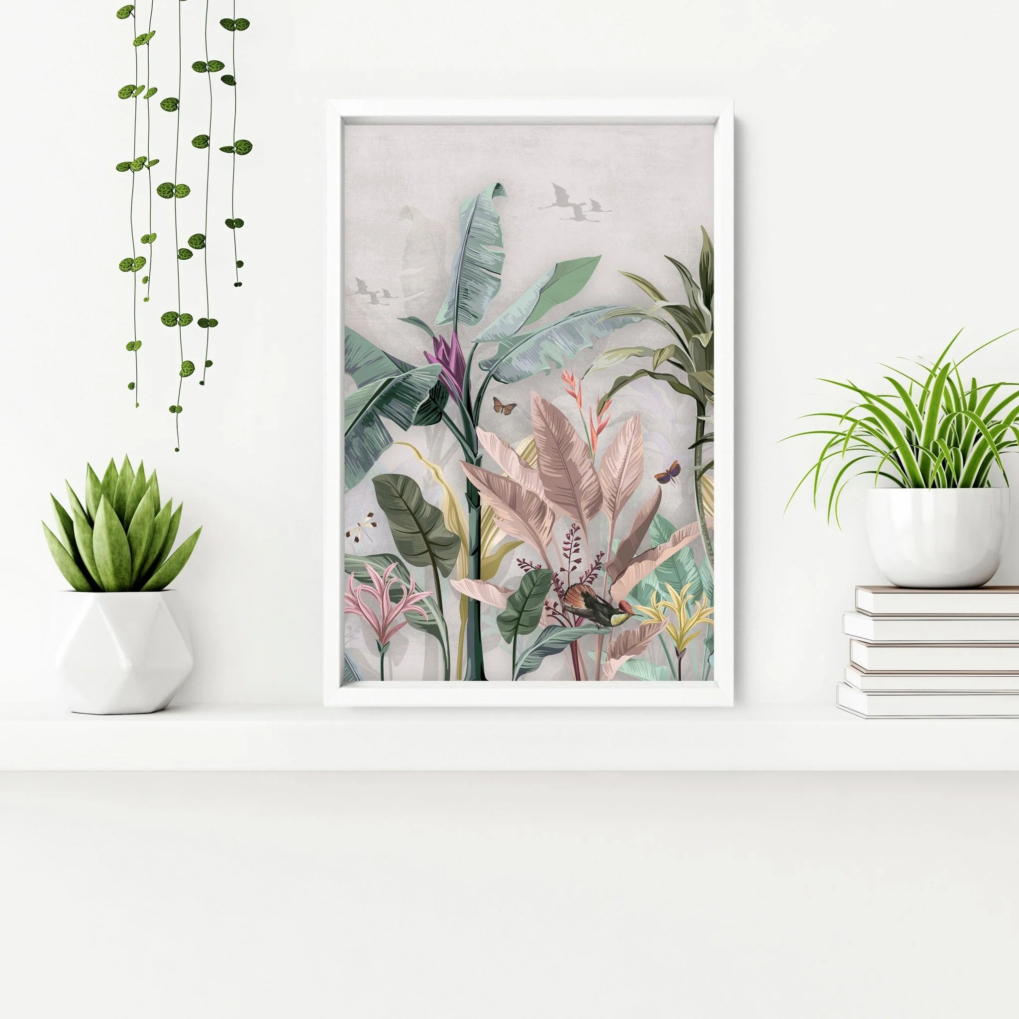 Pictures for bathroom | set of 2 Chinoiserie wall art prints - Image 6