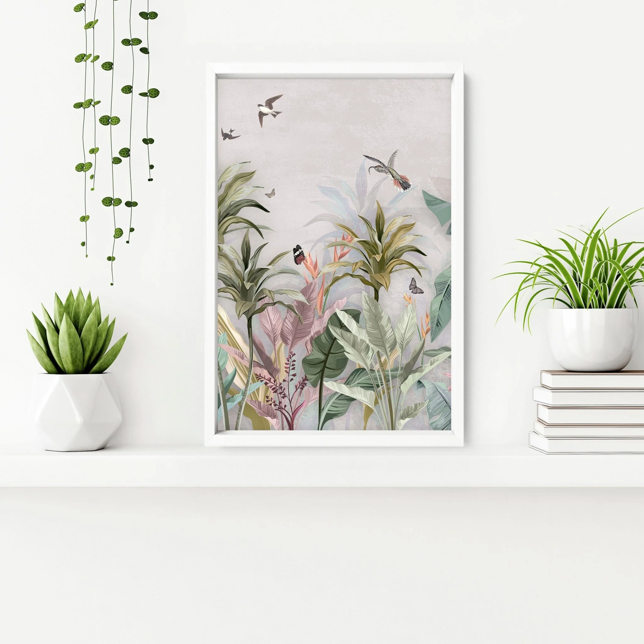 Pictures for bathroom | set of 2 Chinoiserie wall art prints - Image 7