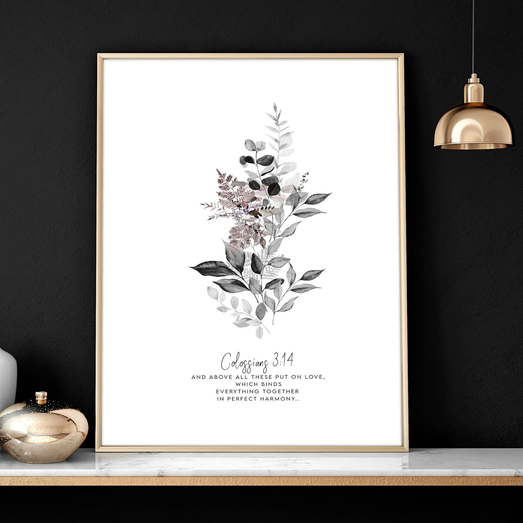 Christian artwork | Set of 3 framed wall art - Image 5