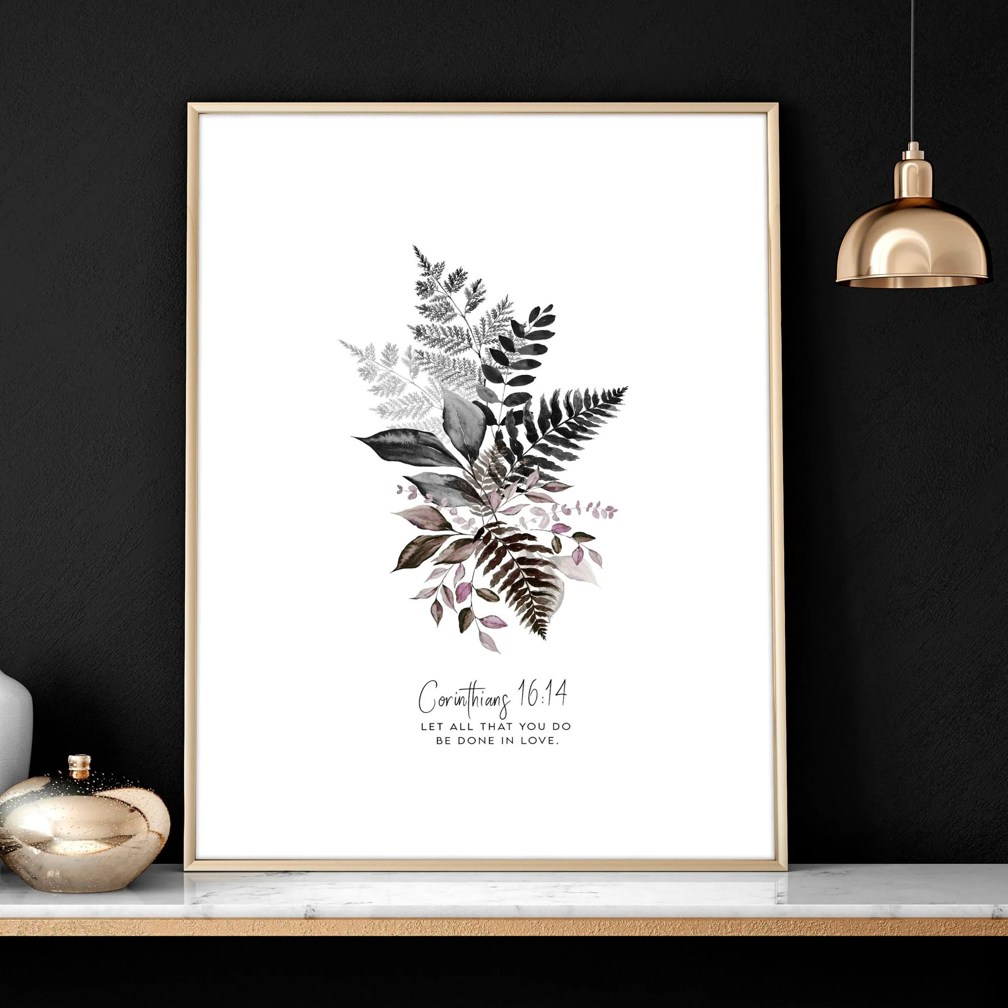 Christian artwork | Set of 3 framed wall art - Image 6