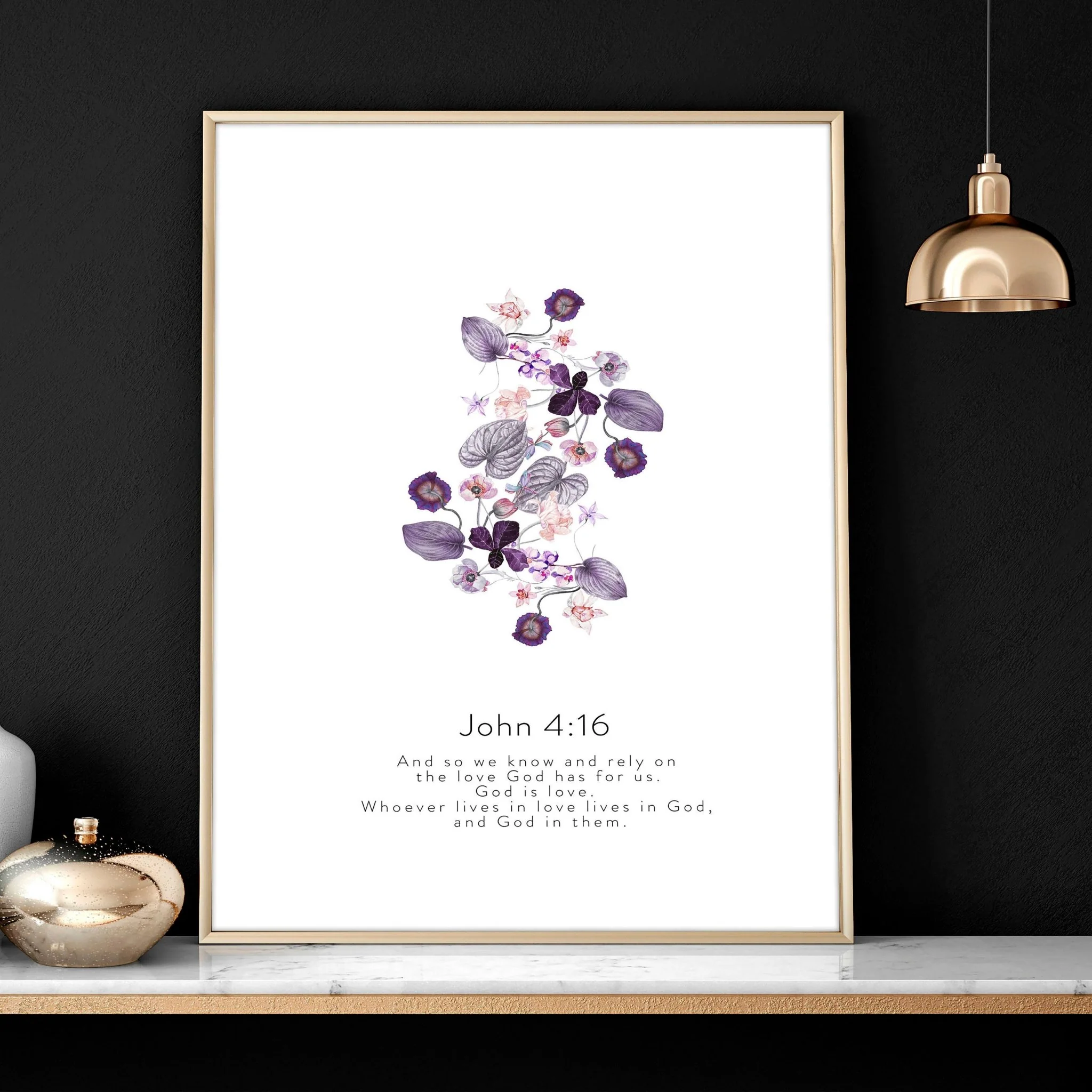 Large prints for living room | set of 3 Christian wall art prints - Image 6