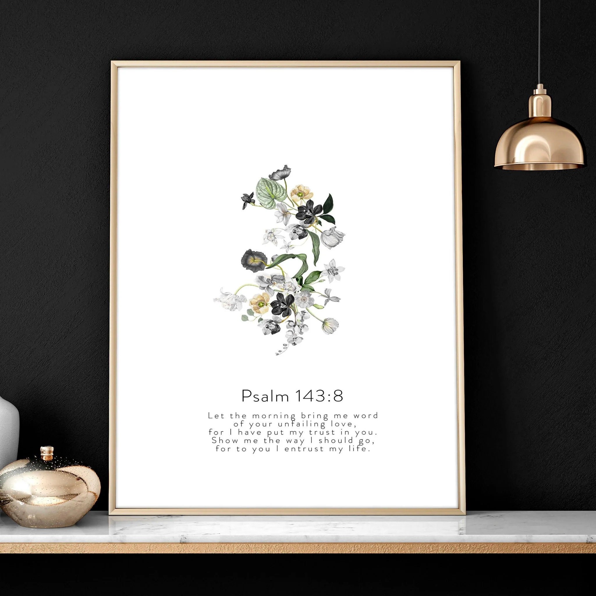 Living room wall prints | set of 3 Christian wall art prints - Image 5