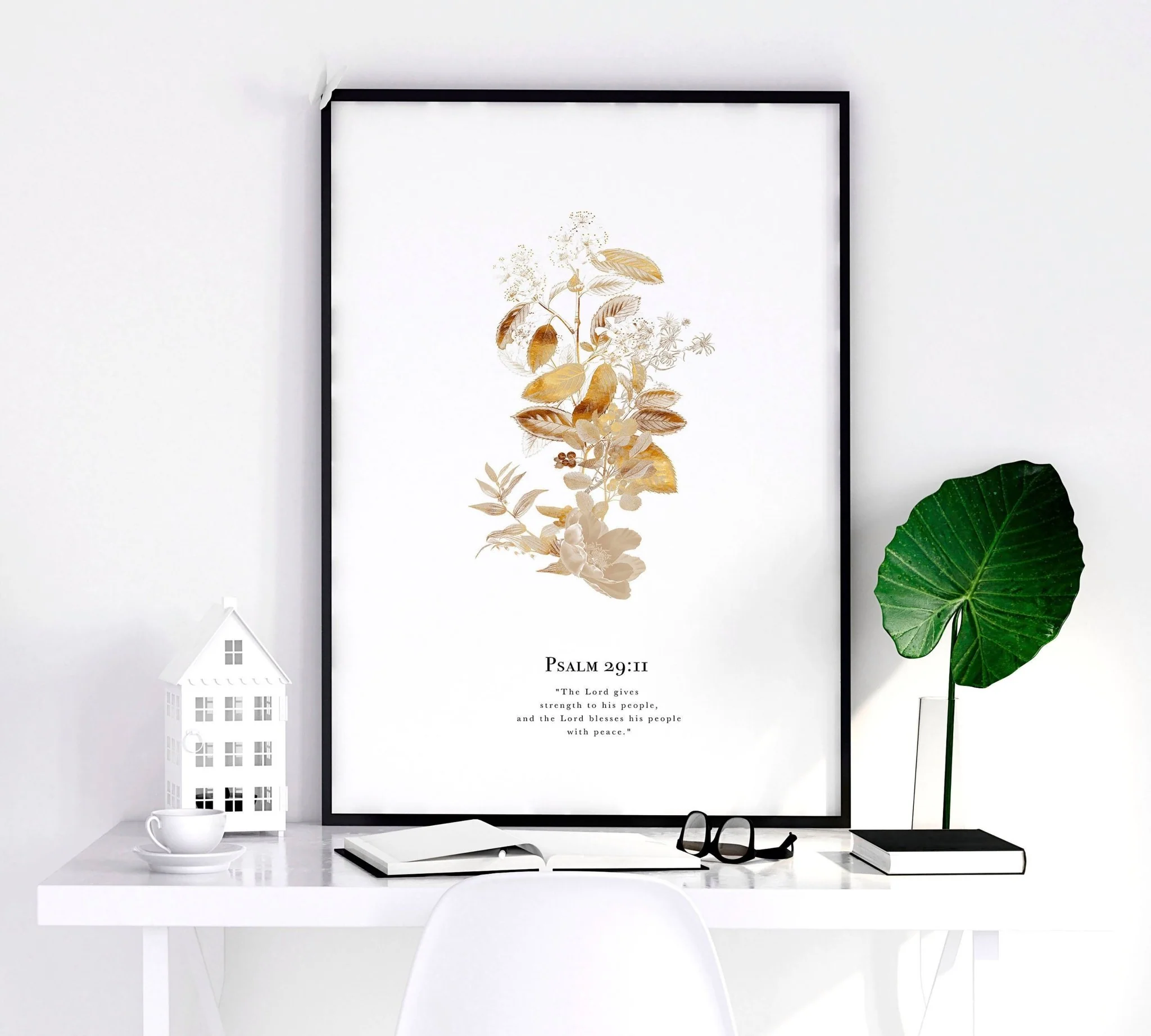 Christian modern art for bedroom | set of 3 wall art prints - Image 7