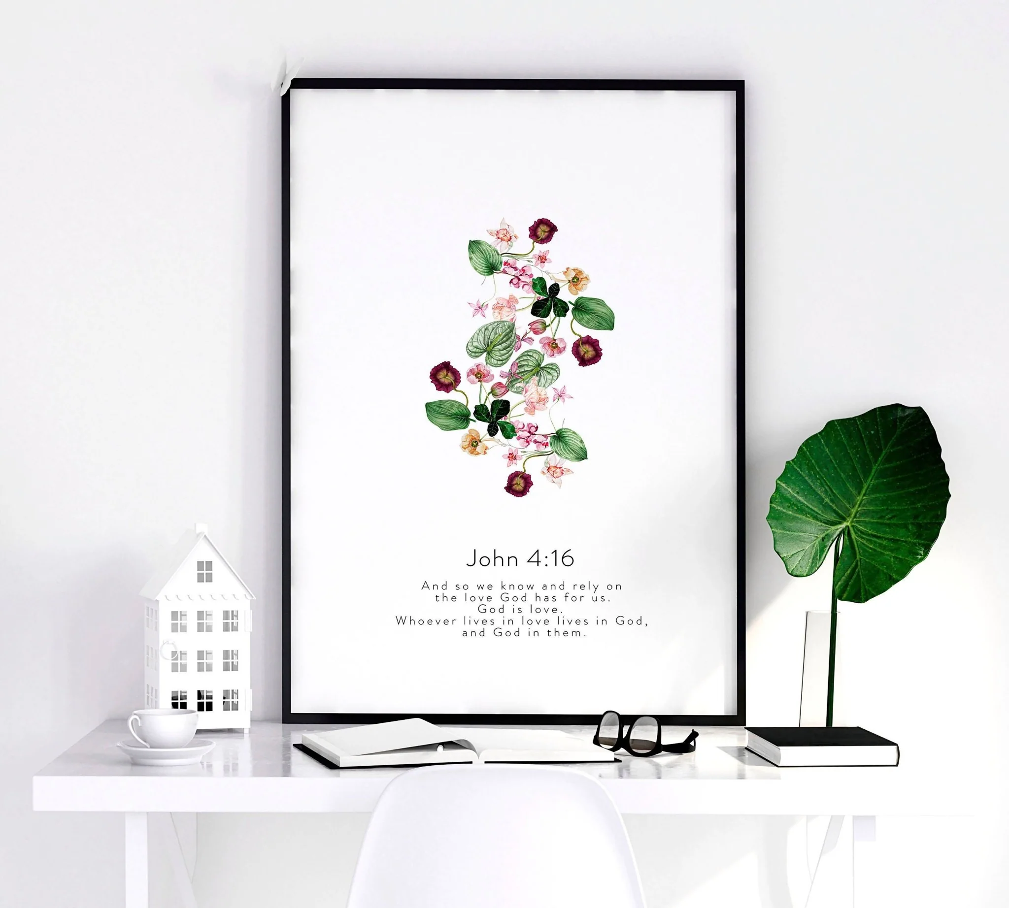 Christian religious posters for bedroom | set of 3 wall art prints - Image 6