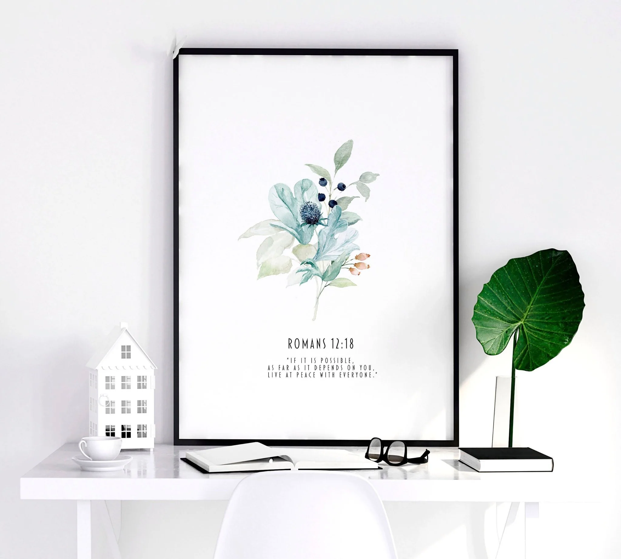 Christian religious wall art | set of 3 prints for bedroom walls - Image 5