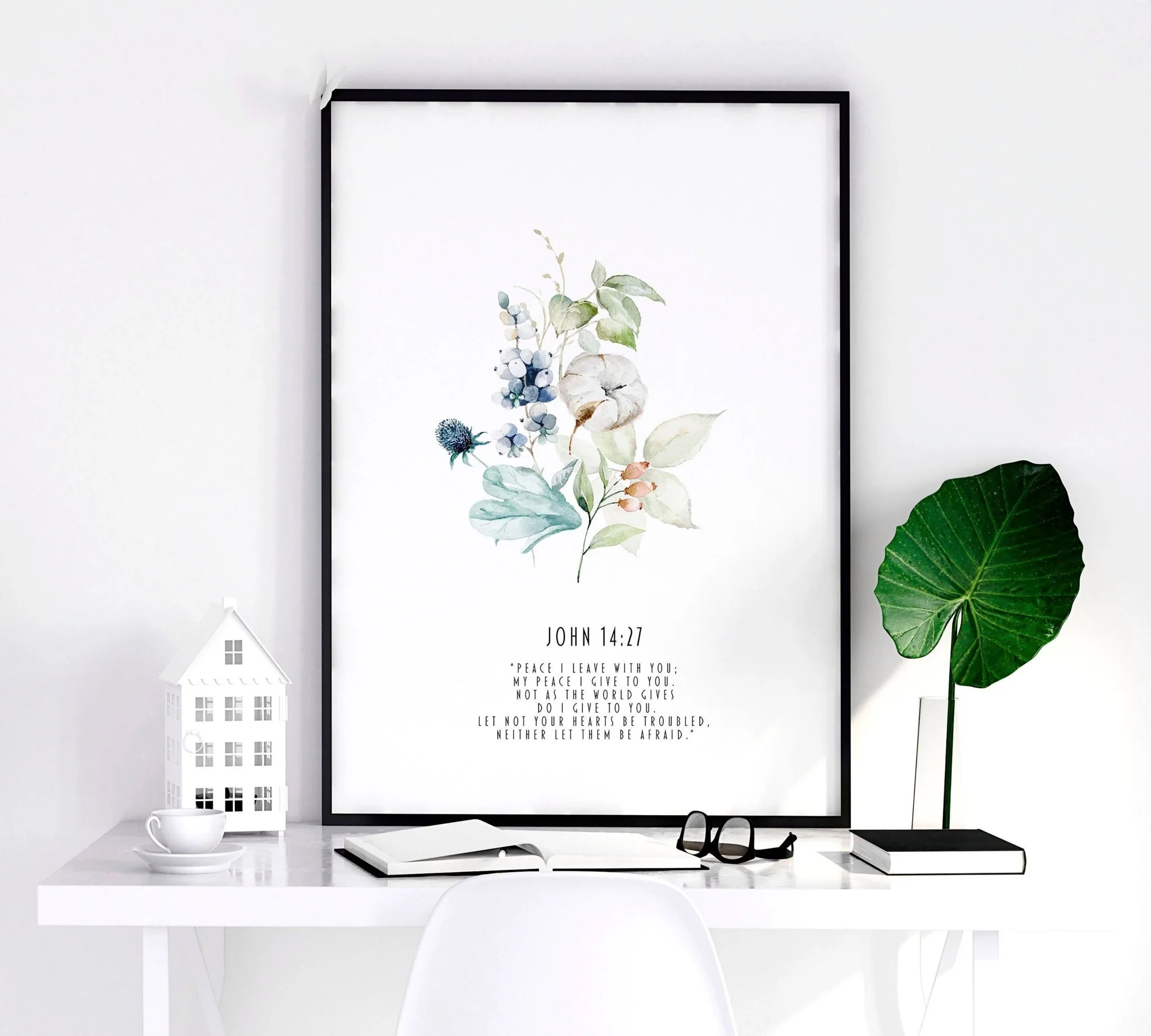 Christian religious wall art | set of 3 prints for bedroom walls - Image 7