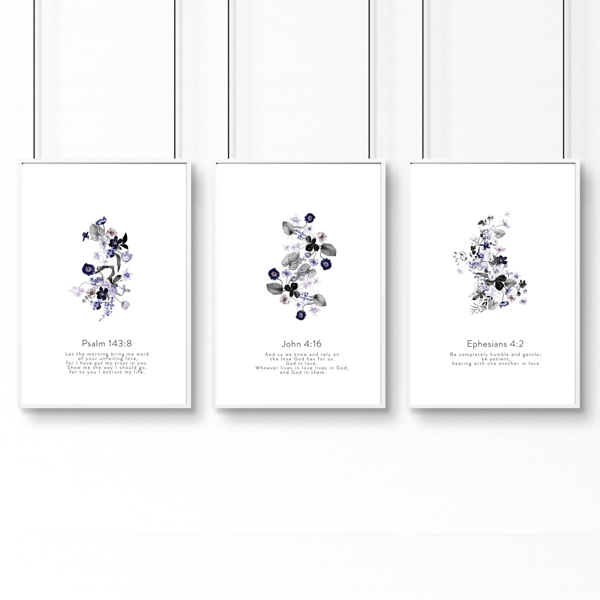 Christianity pictures wall art for living room | set of 3 wall art prints - Image 9