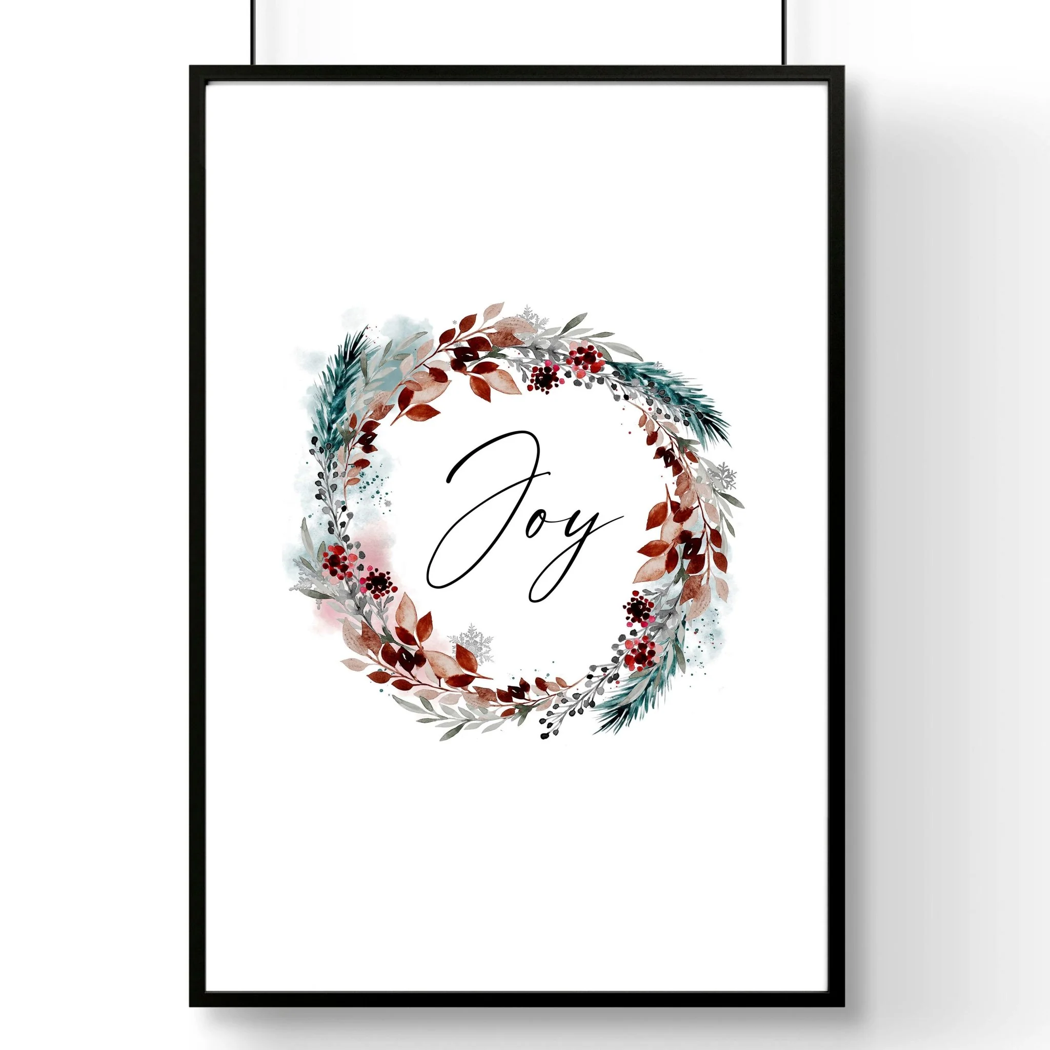 Christmas decor joy | wall art print - Image 6