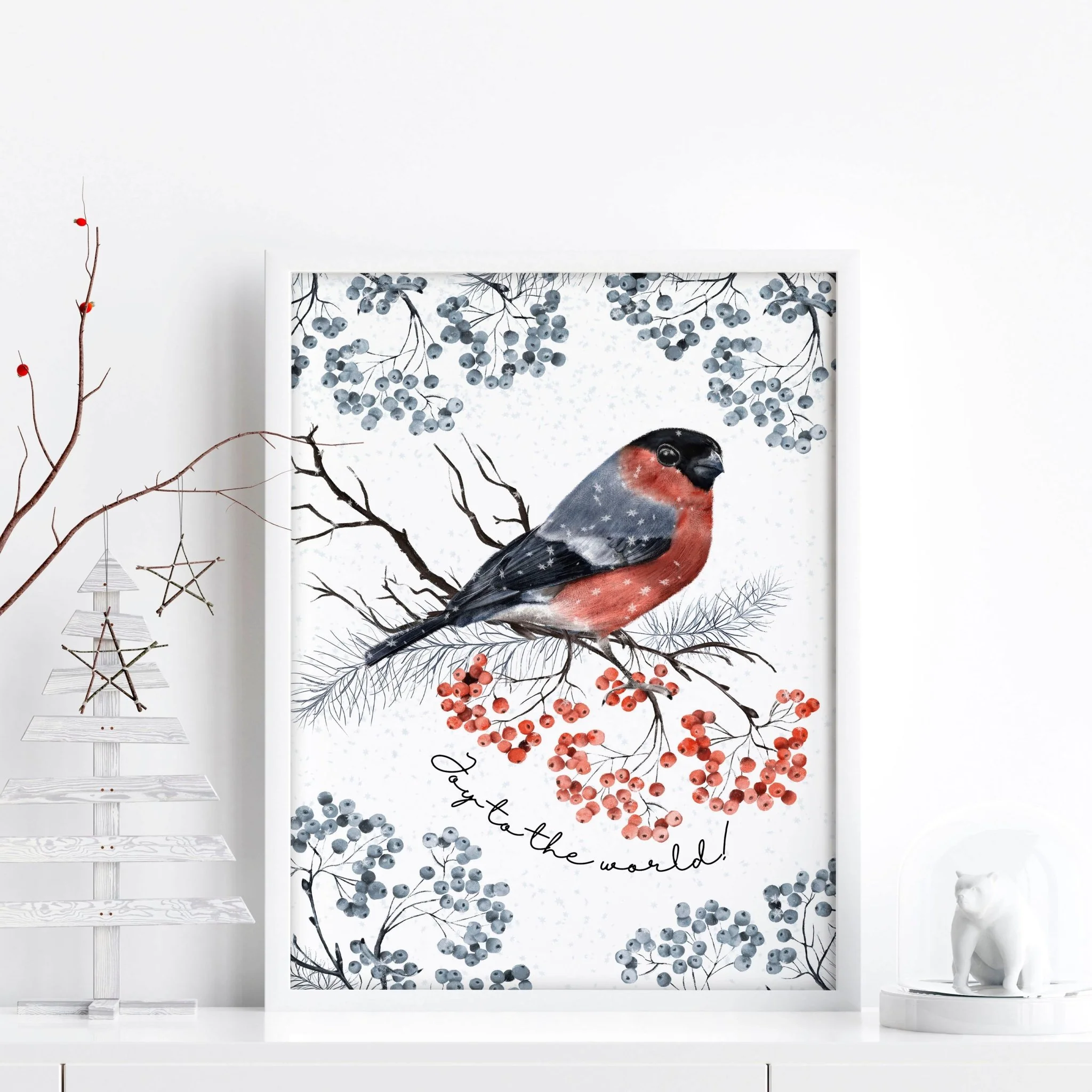 Christmas wall hangings art print - Image 5