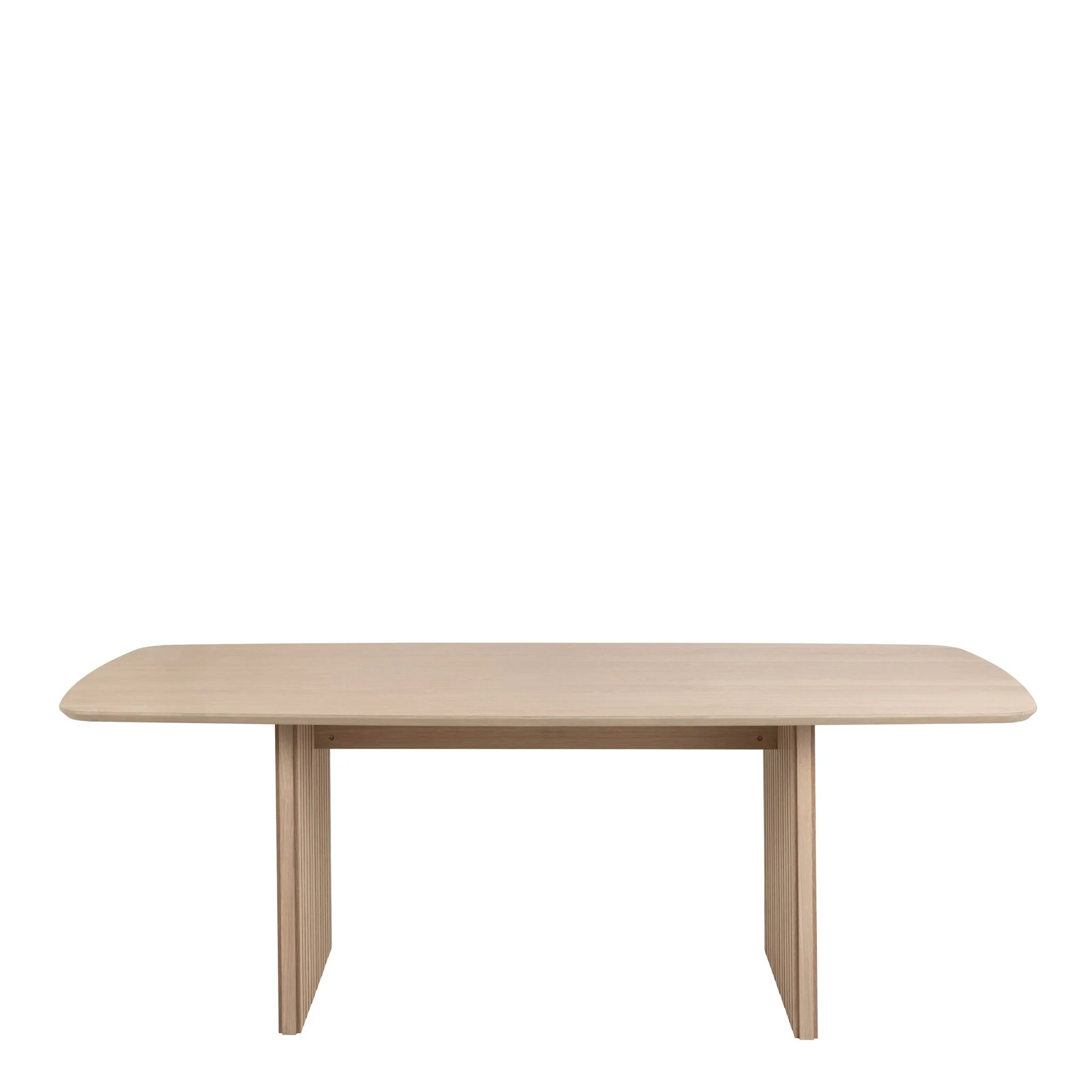 Christo Dining Table in Oak 220x75cm - Image 3