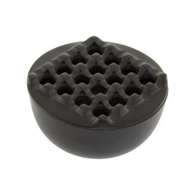 Churchill Black Nickel Finish Ashtray - Image 6