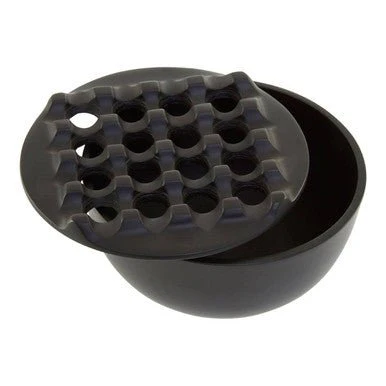 Churchill Black Nickel Finish Ashtray - Image 7