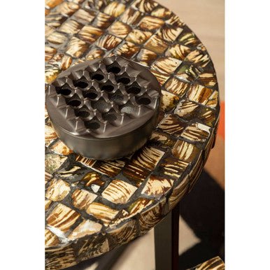 Churchill Black Nickel Finish Ashtray - Image 8