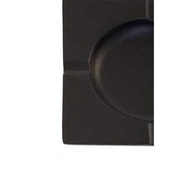 Churchill Black Nickel Finish Square Ashtray - Image 6