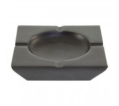 Churchill Black Nickel Finish Square Ashtray - Image 7