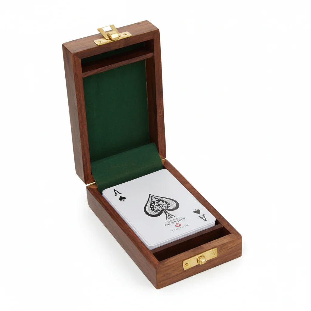 Churchill Games Sheesham Wood Cribbage Set