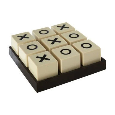Churchill Games Small White and Black Noughts & Crosses Game - Image 4