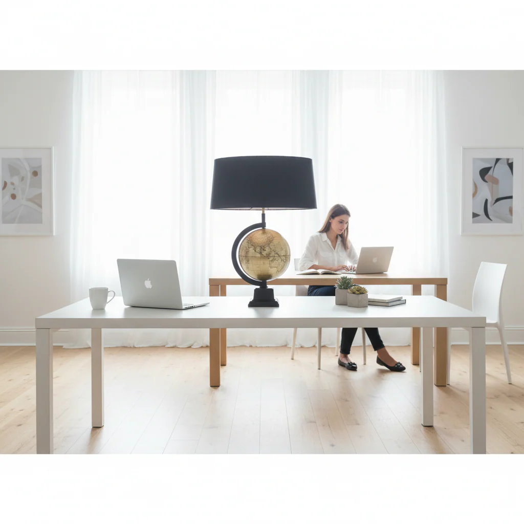 Churchill Globe Lamp - Image 2