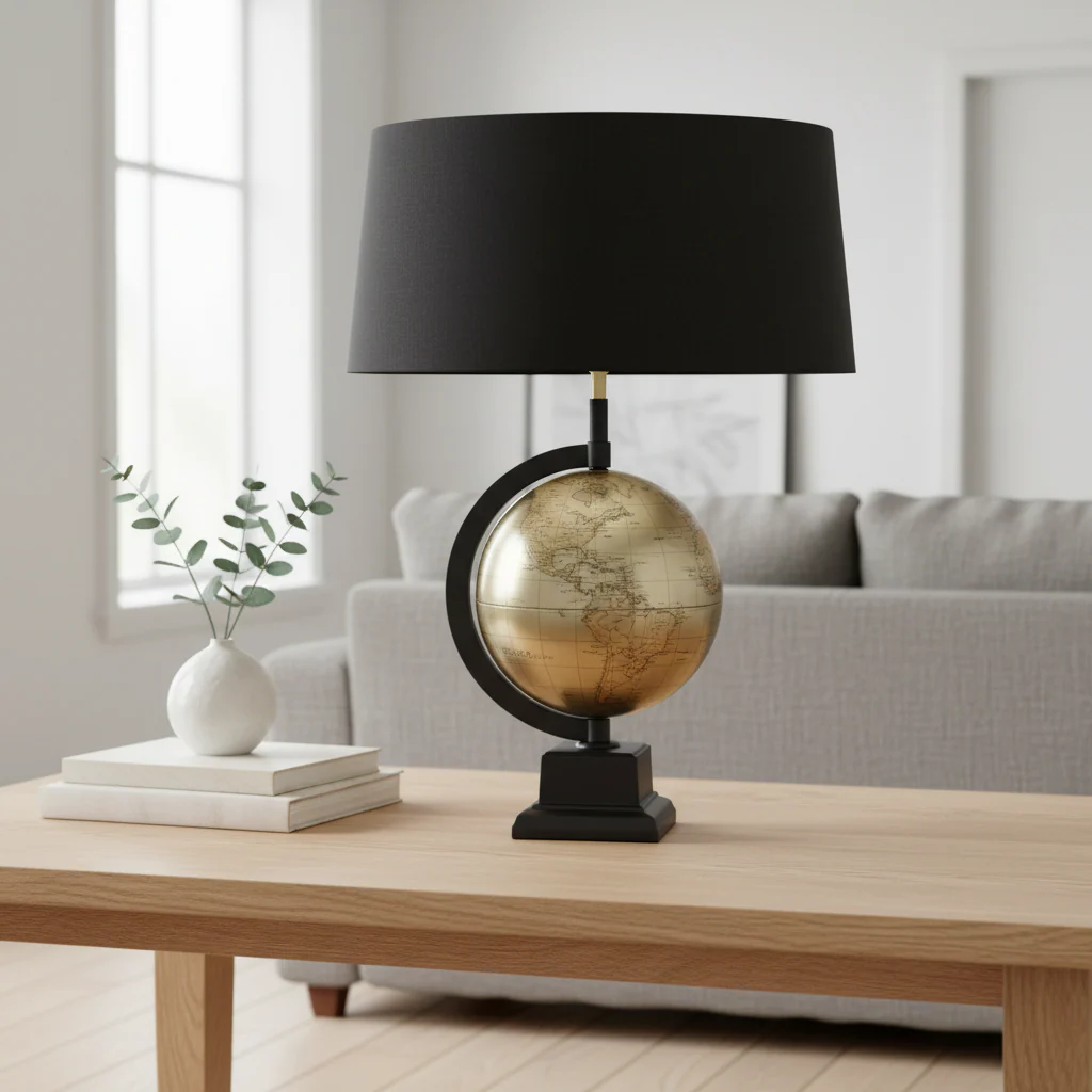 Churchill Globe Lamp - Image 3