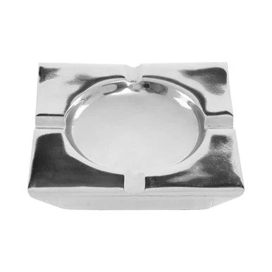 Churchill Nickel Finish Square Ashtray - Image 7