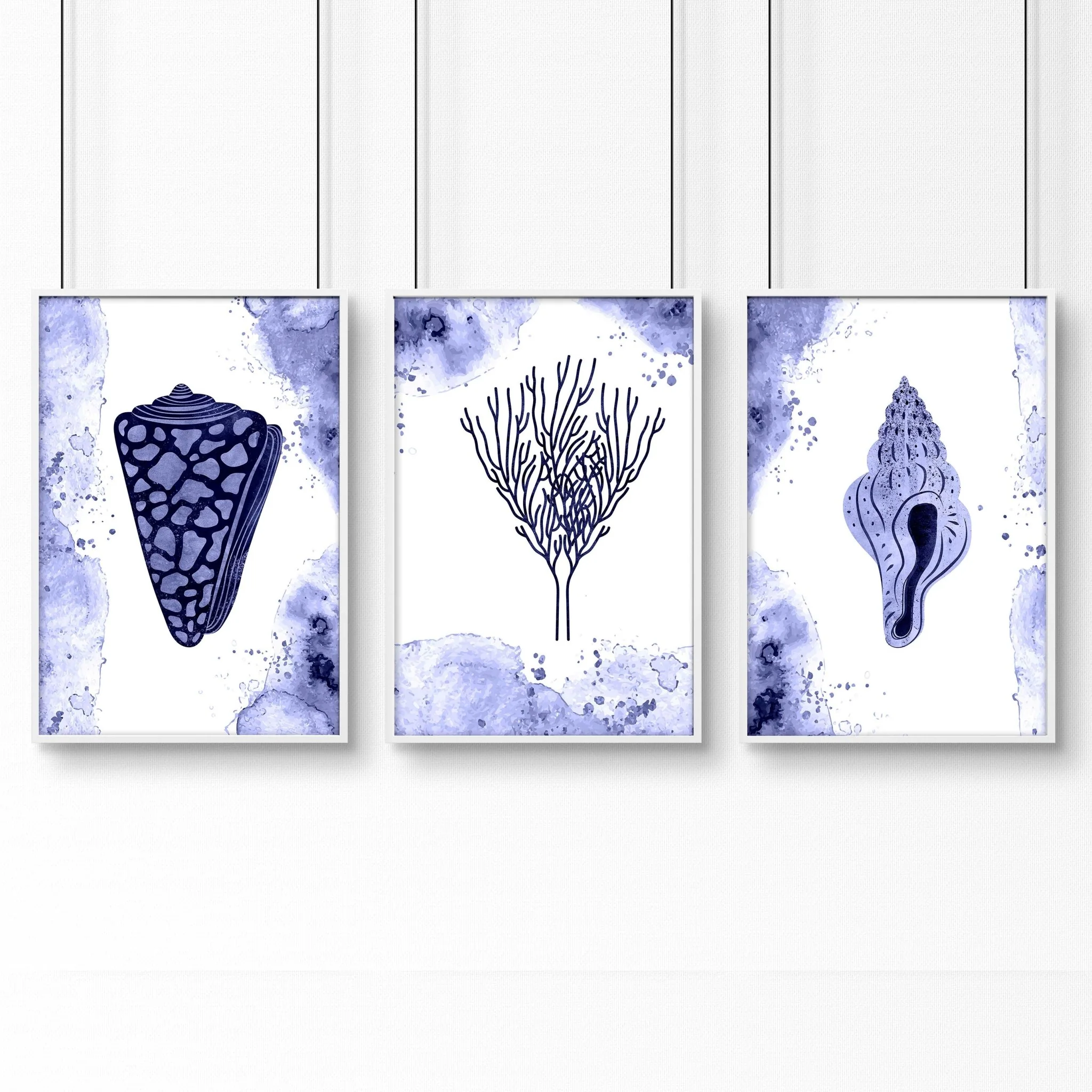 Office pictures for wall | set of 3 Coastal wall art prints - Image 7