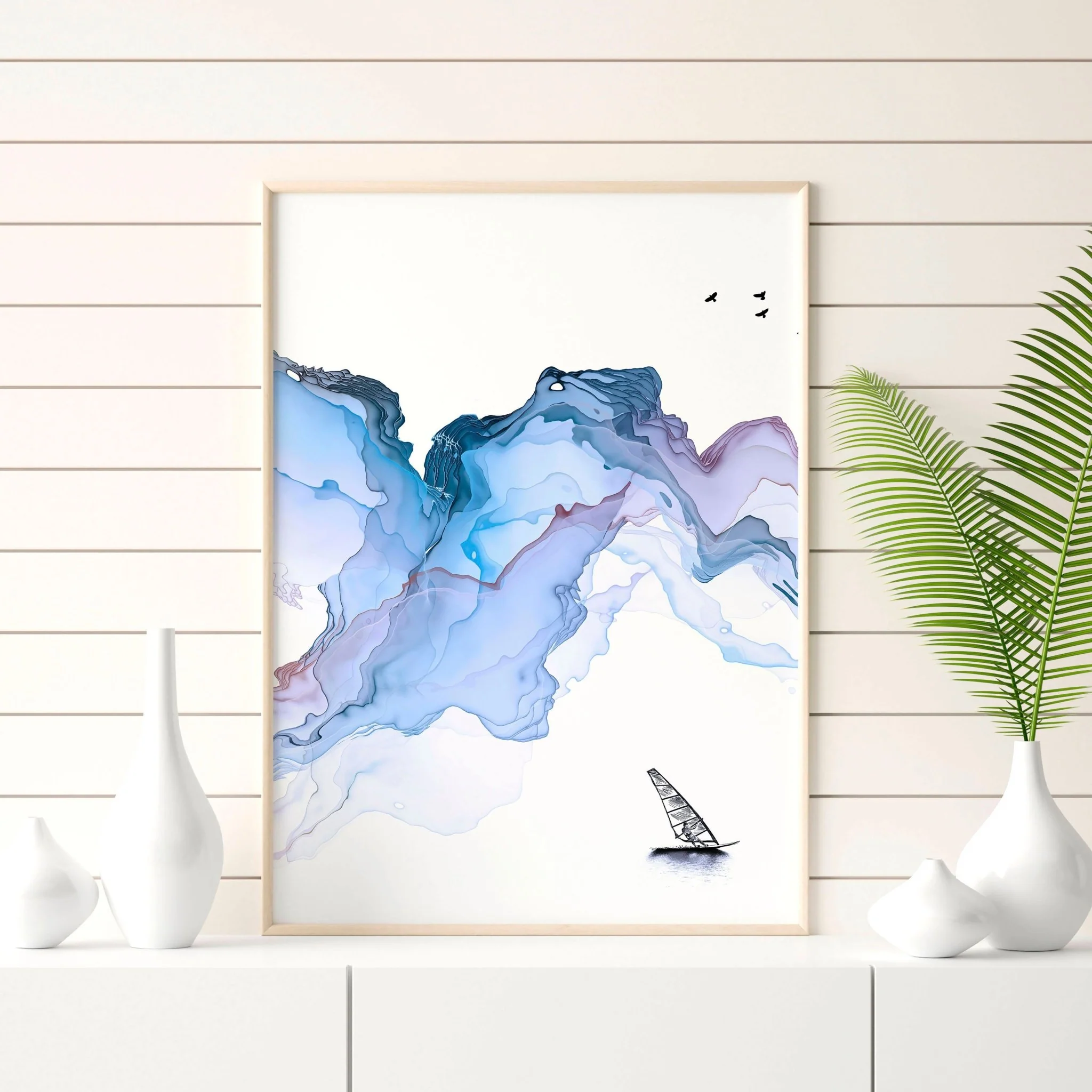 Coastline print | set of 3 wall art prints - Image 4