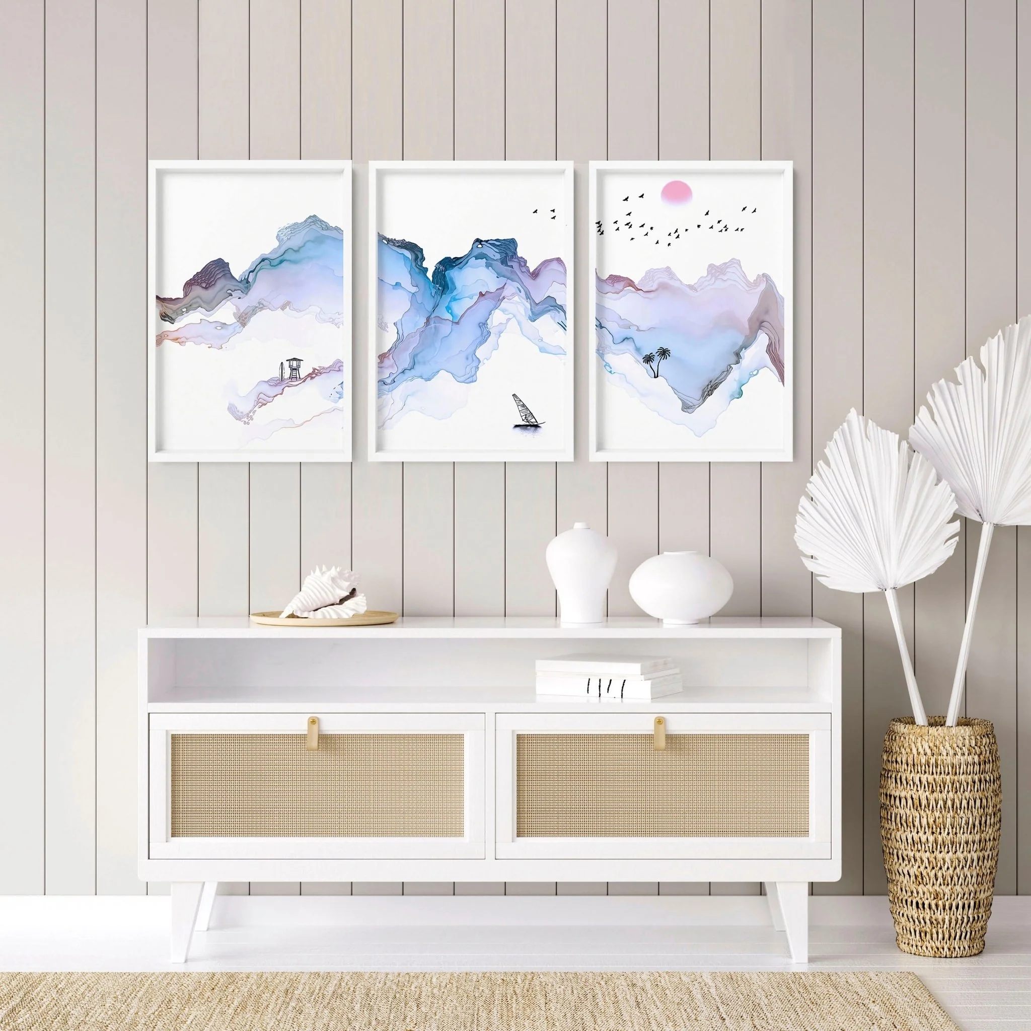 Coastline print | set of 3 wall art prints - Image 8