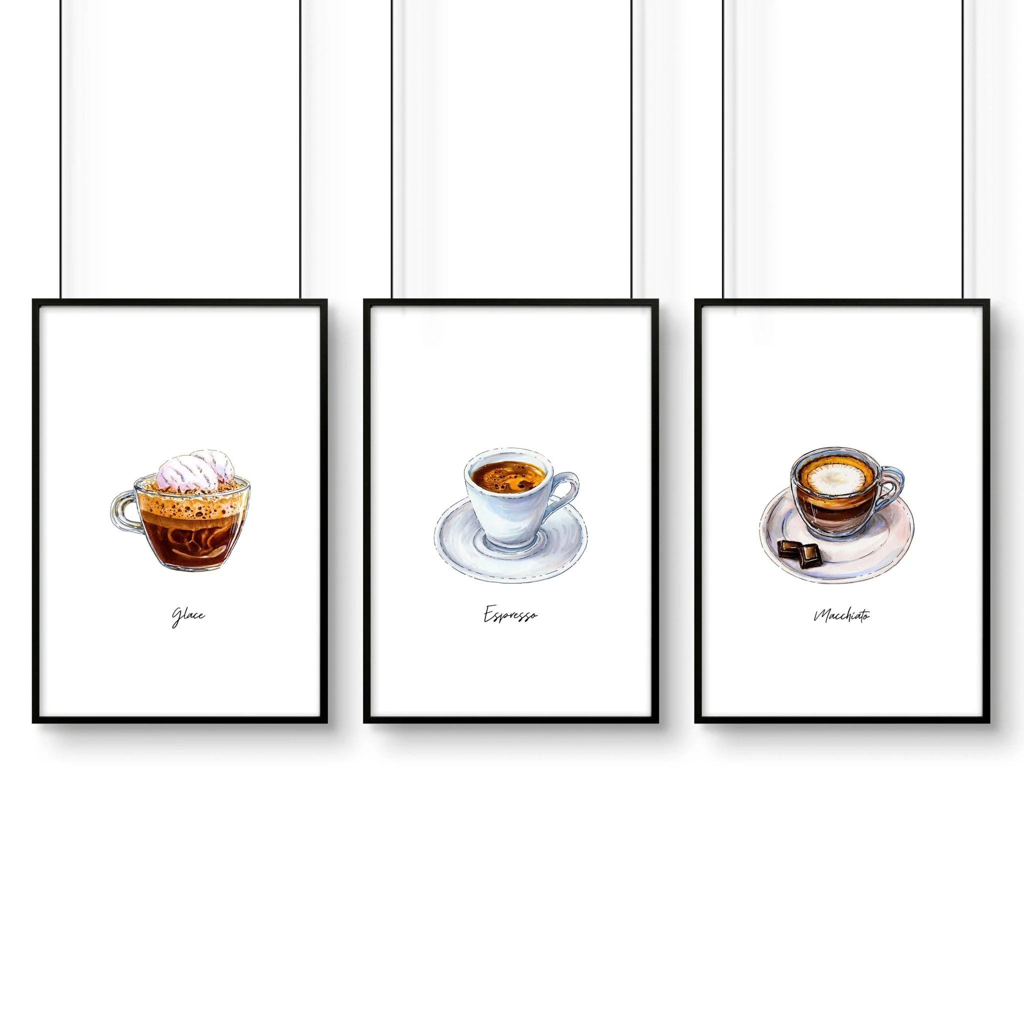 Coffee art prints | set of 3 wall art - Image 7