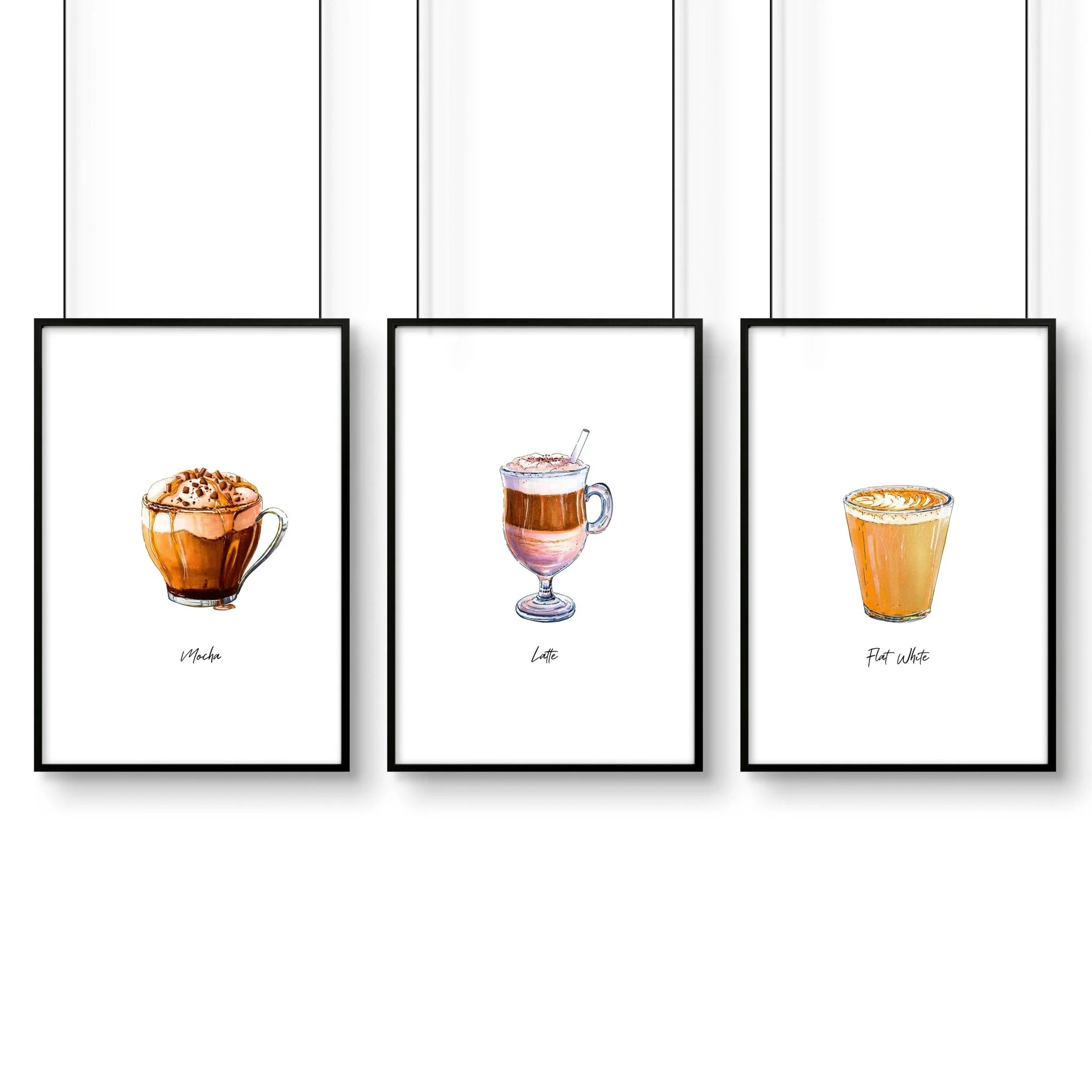 Coffee prints | set of 3 wall art prints - Image 7