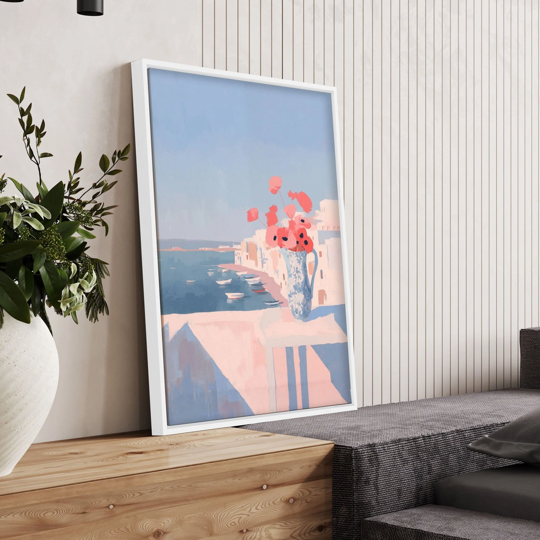 Colorful Living Room Walls | Set of 3 Italian Lifestyle Wall art Prints - Image 12
