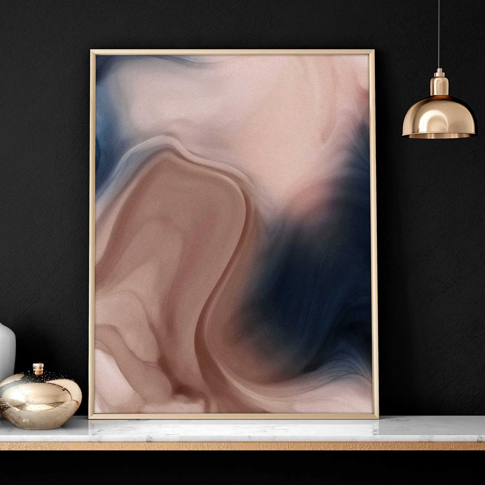 Contemporary wall art for living room | set of 3 framed wall art prints - Image 4