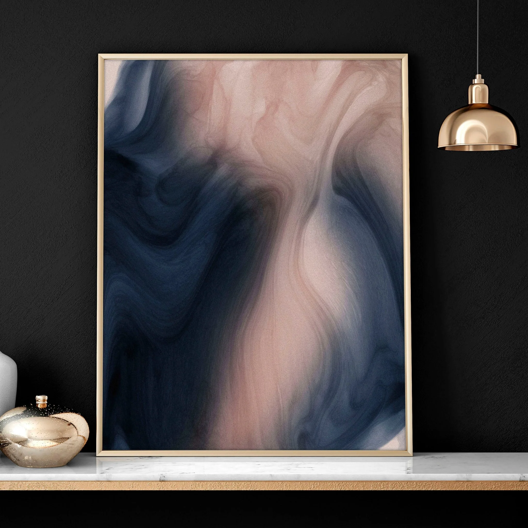 Contemporary wall art for living room | set of 3 framed wall art prints - Image 5