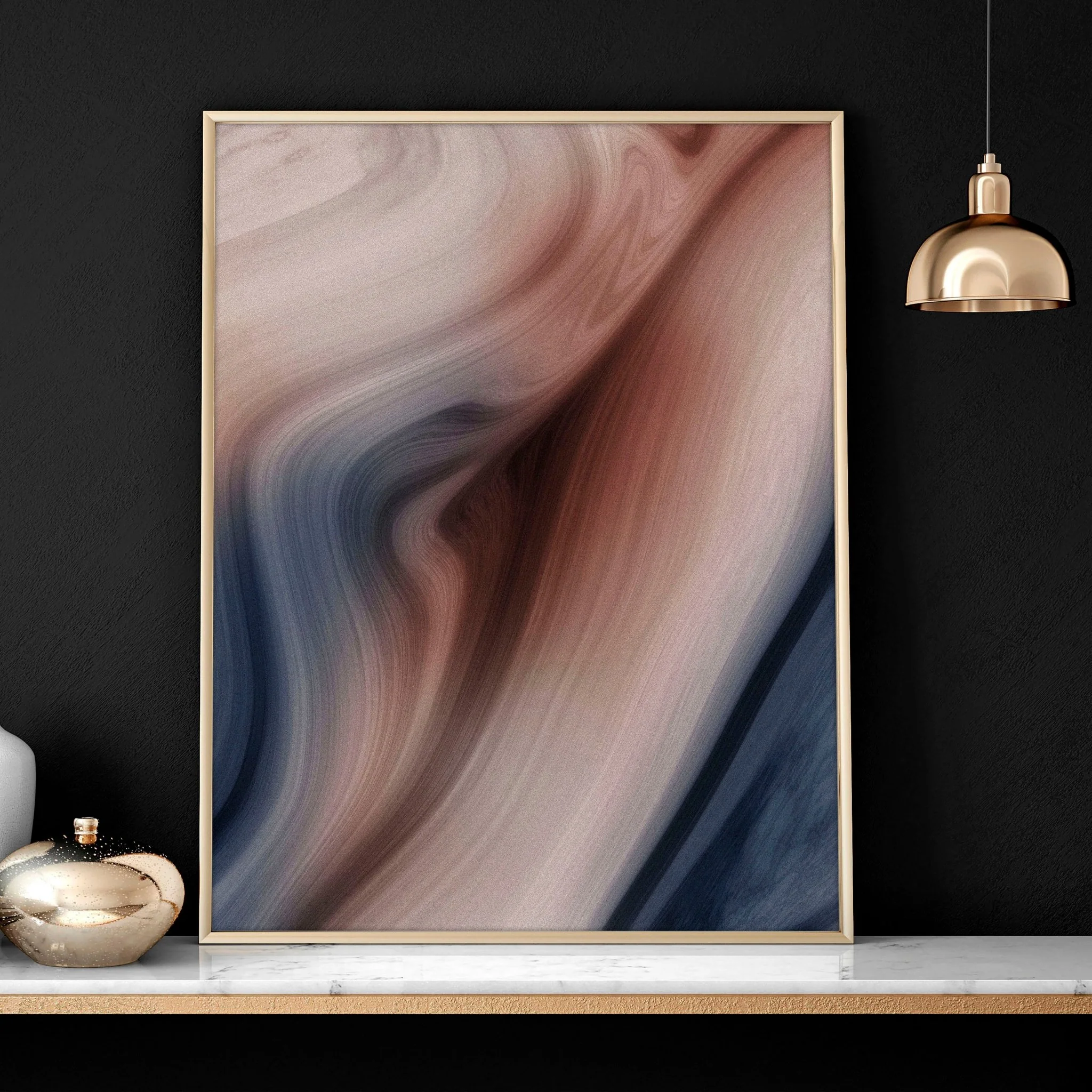 Contemporary wall art for living room | set of 3 framed wall art prints - Image 6