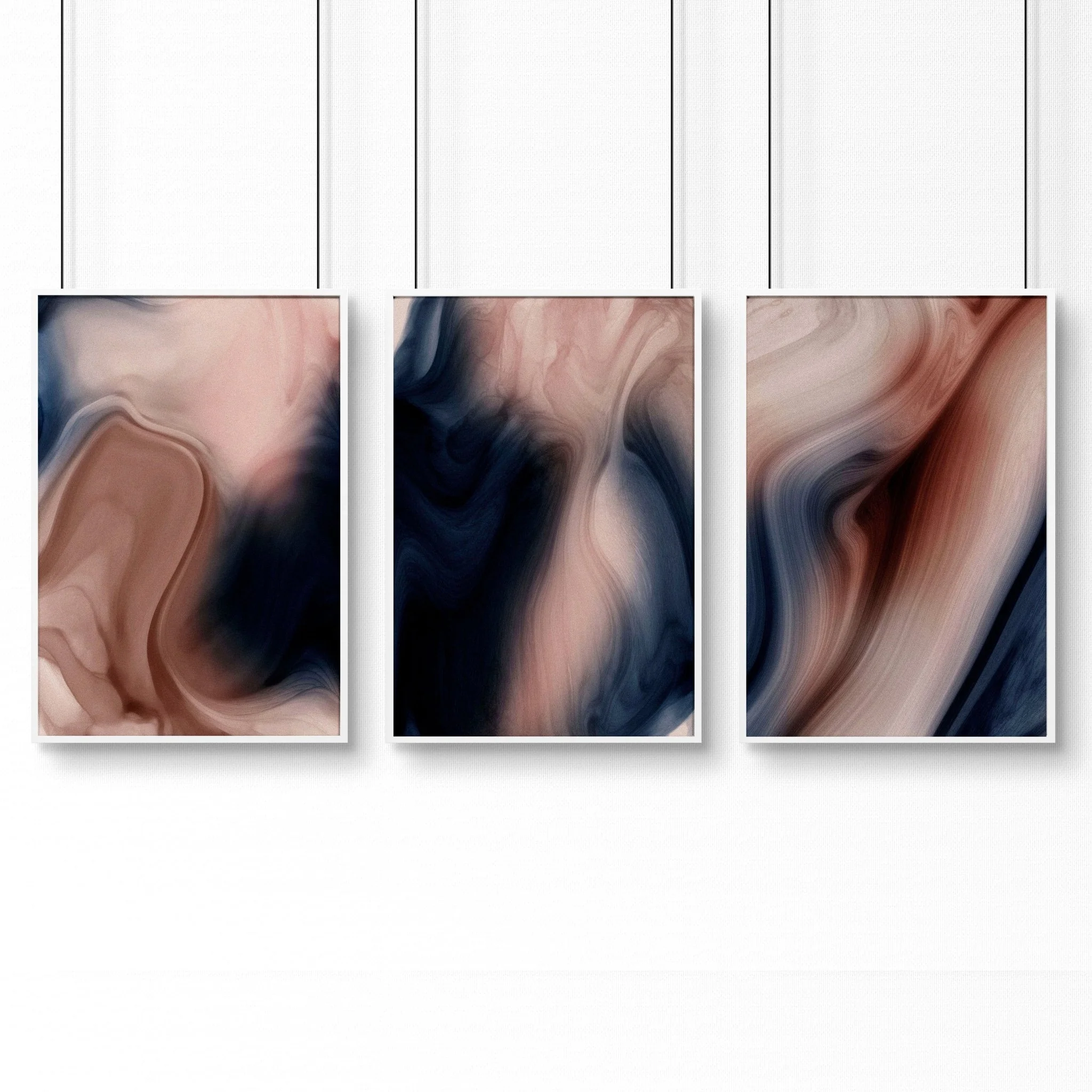 Contemporary wall art for living room | set of 3 framed wall art prints - Image 8