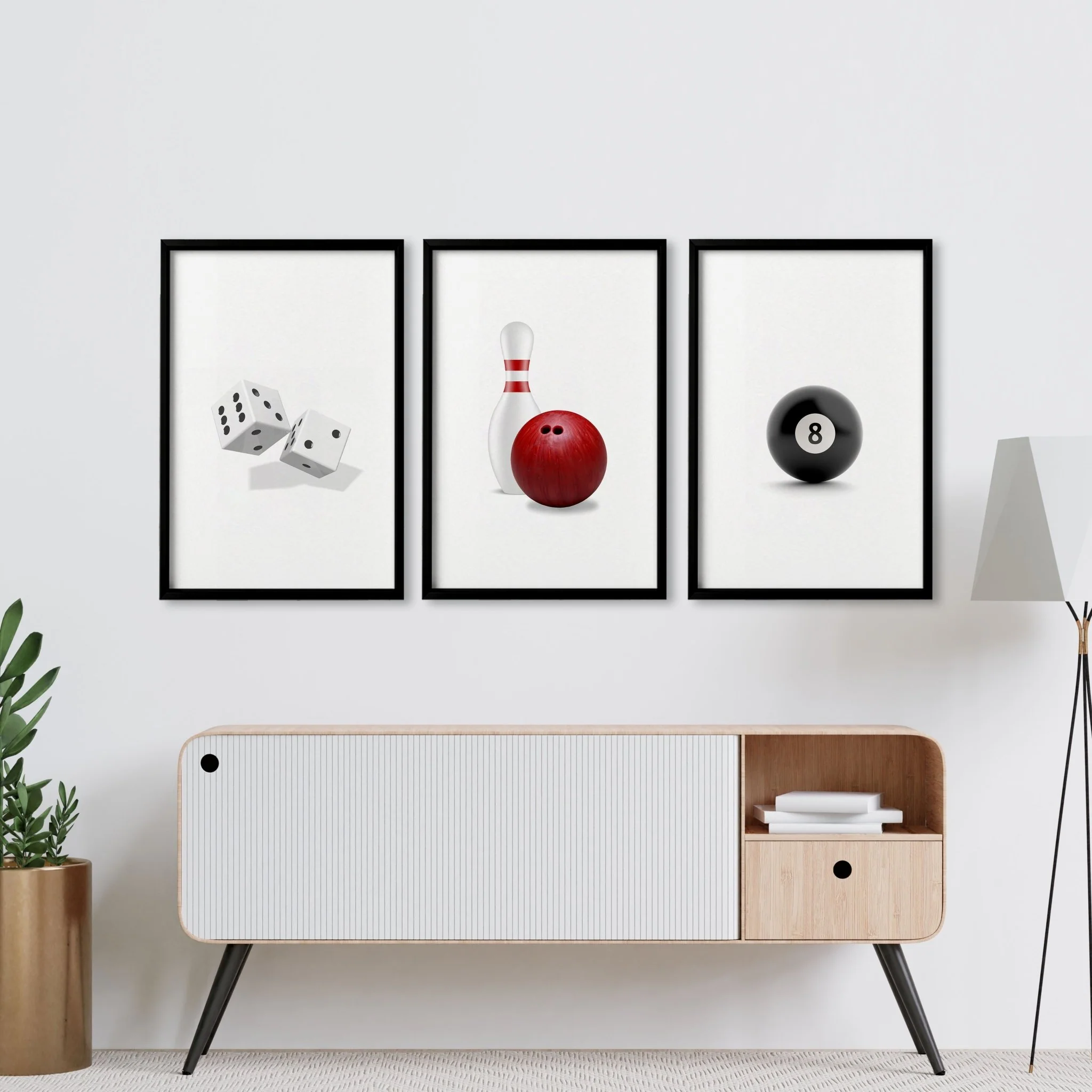 Cool Wall Art | Set of 3 Pop Wall art Prints - Image 3