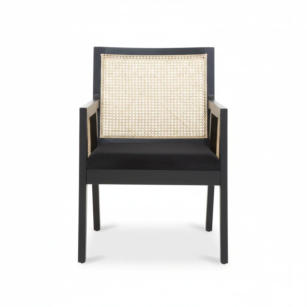 Corso Cane Rattan Back Chair