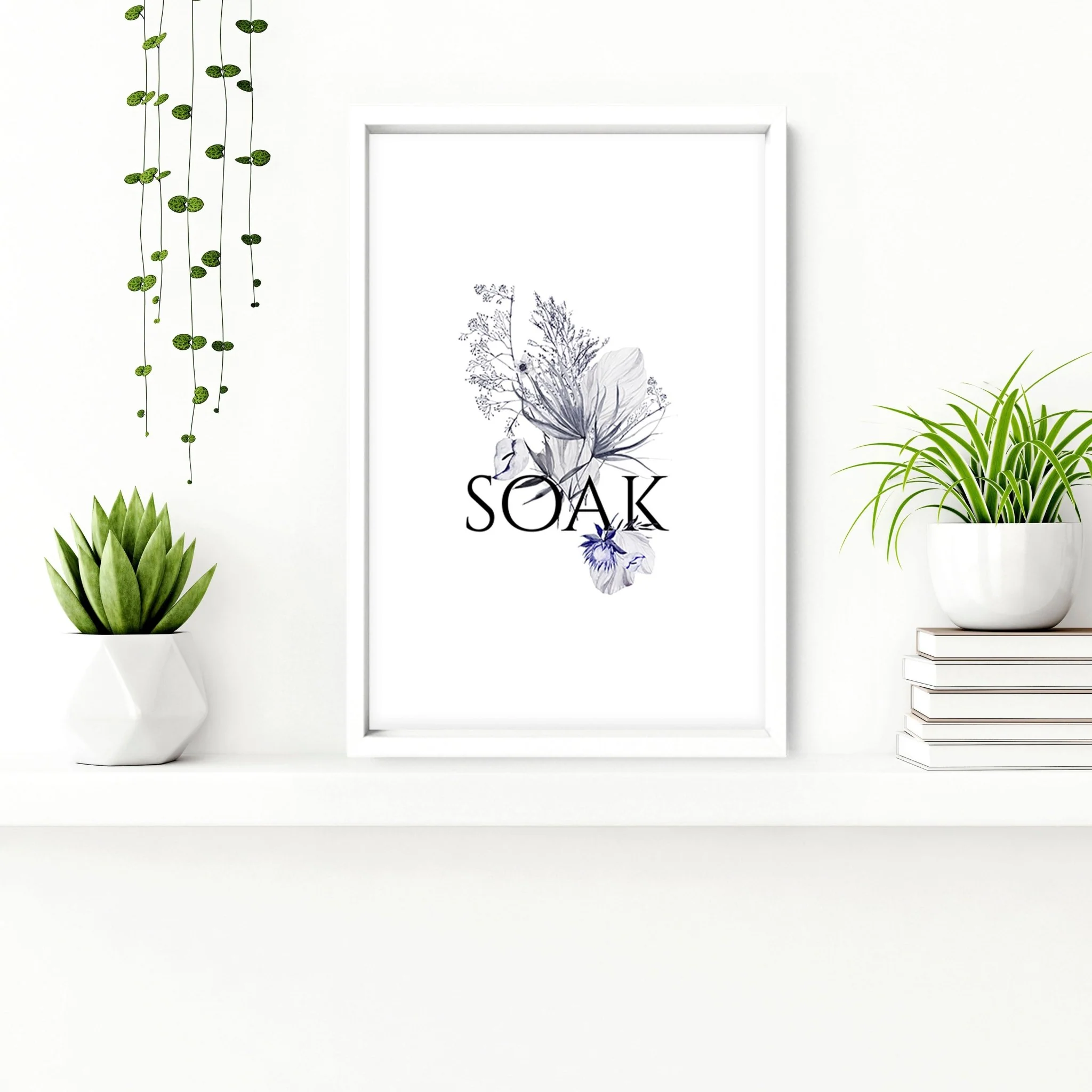 Country bathroom decor Set of 3 wall art - Image 4
