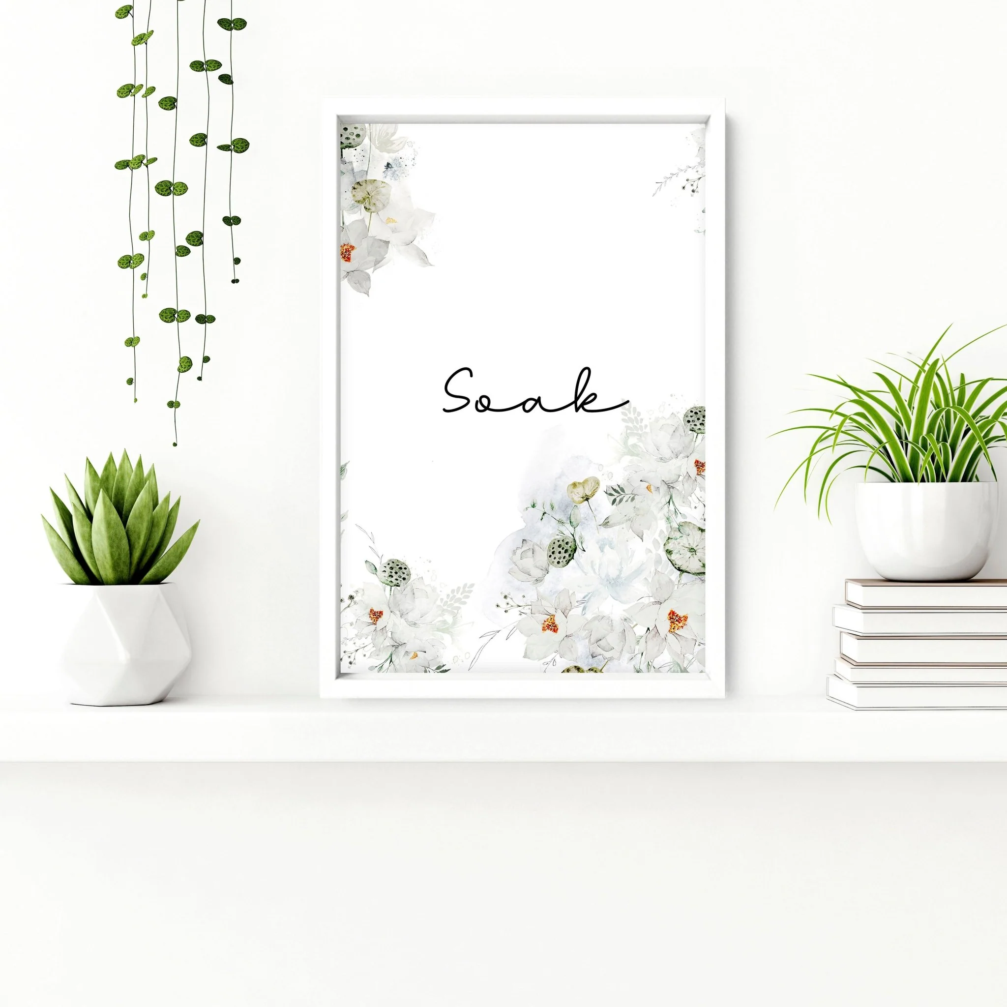 Country decor for Bathroom Set of 3 wall art - Image 5