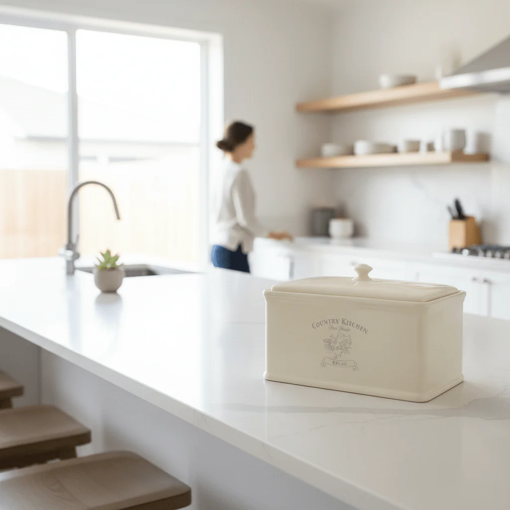 Country Kitchen Bread Crock - Image 2