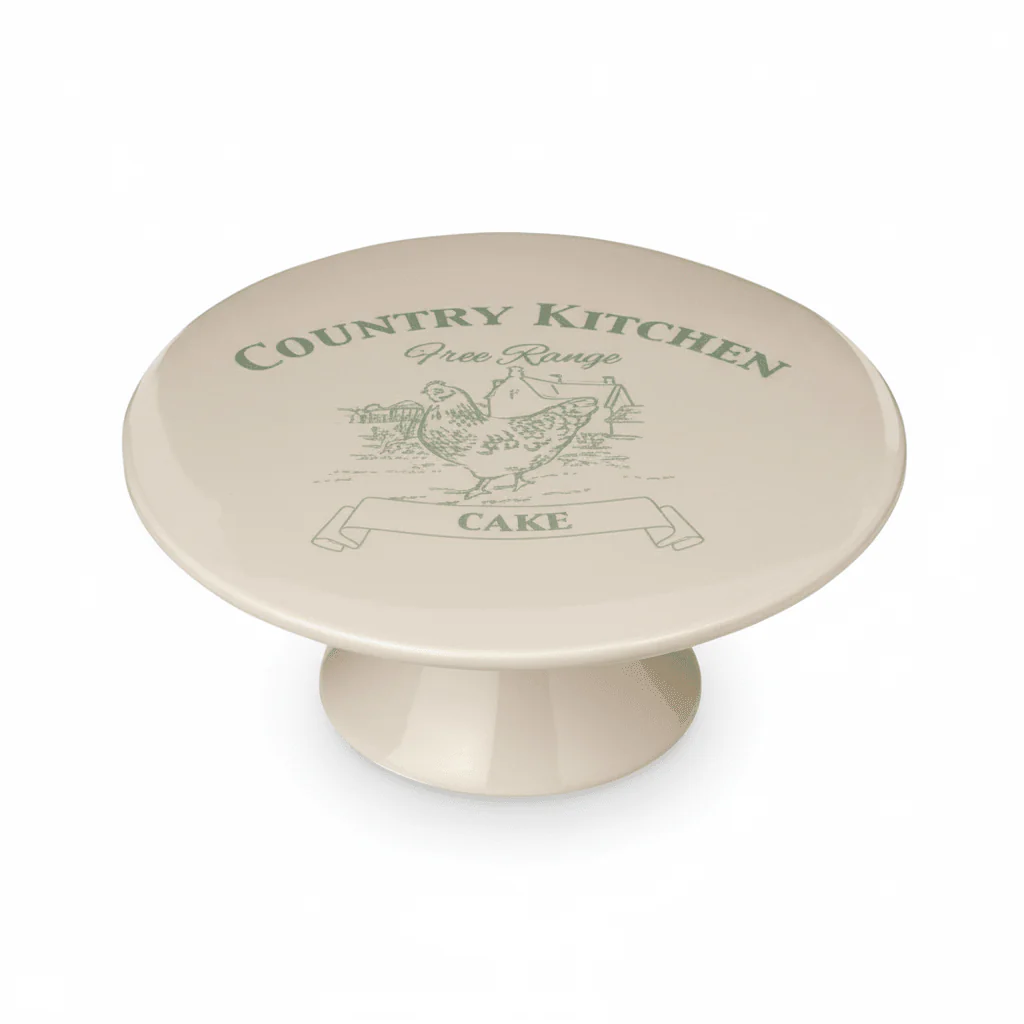Country Kitchen Cream Cake Stand