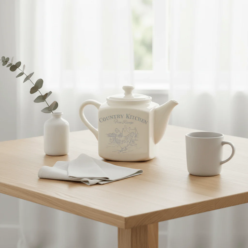 Country Kitchen Teapot - Image 3
