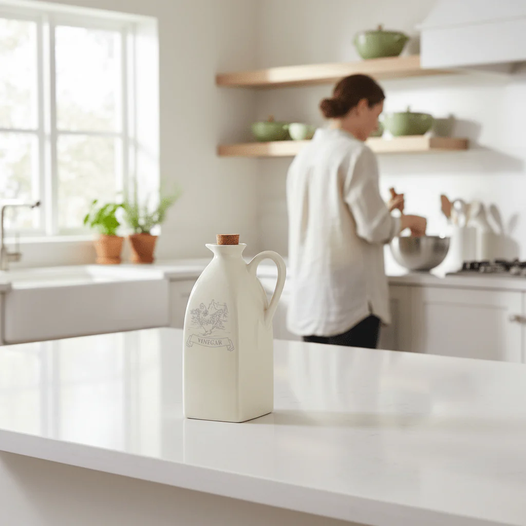 Country Kitchen Vinegar Jug - Image 2