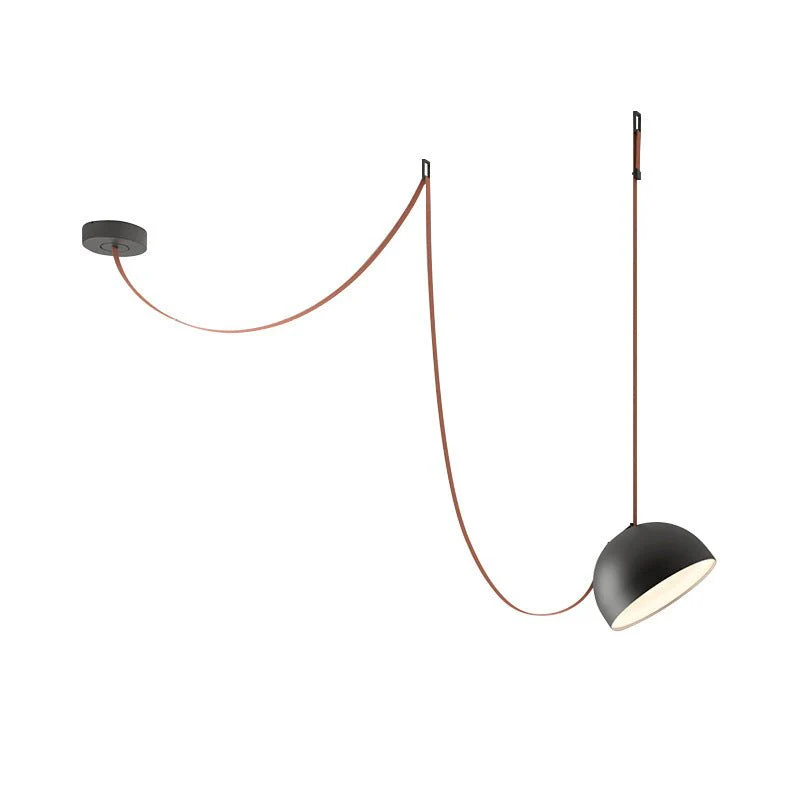 Creative Living Room Dining Room Bedroom Bedside Belt Chandelier - Image 4