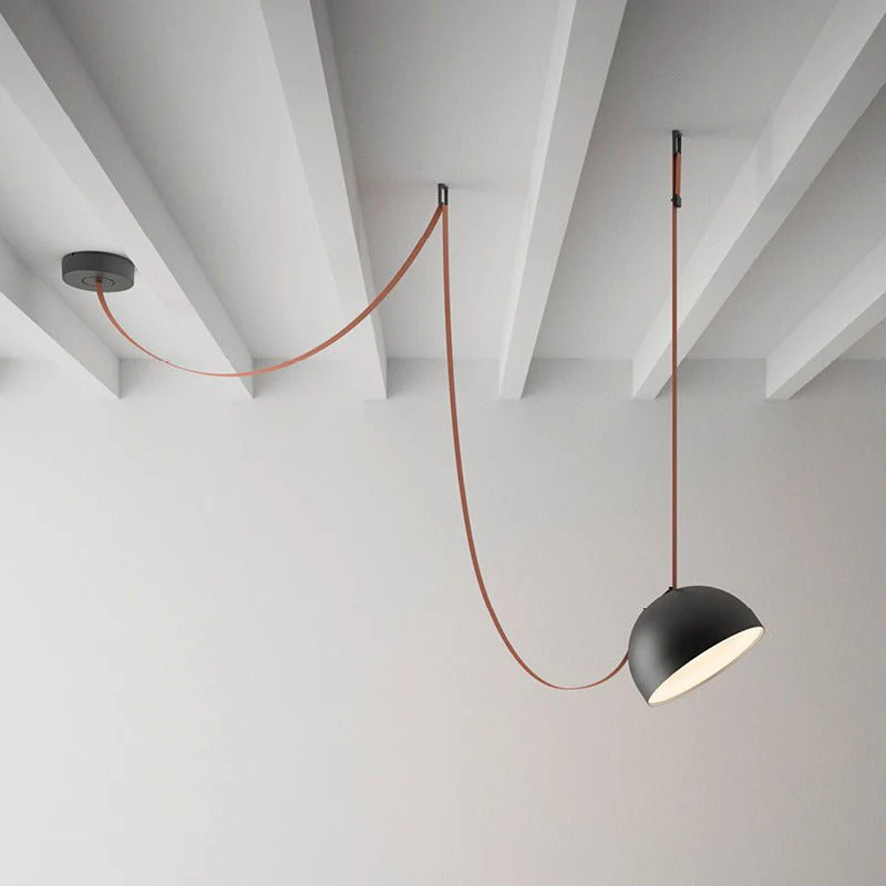 Creative Living Room Dining Room Bedroom Bedside Belt Chandelier - Image 5