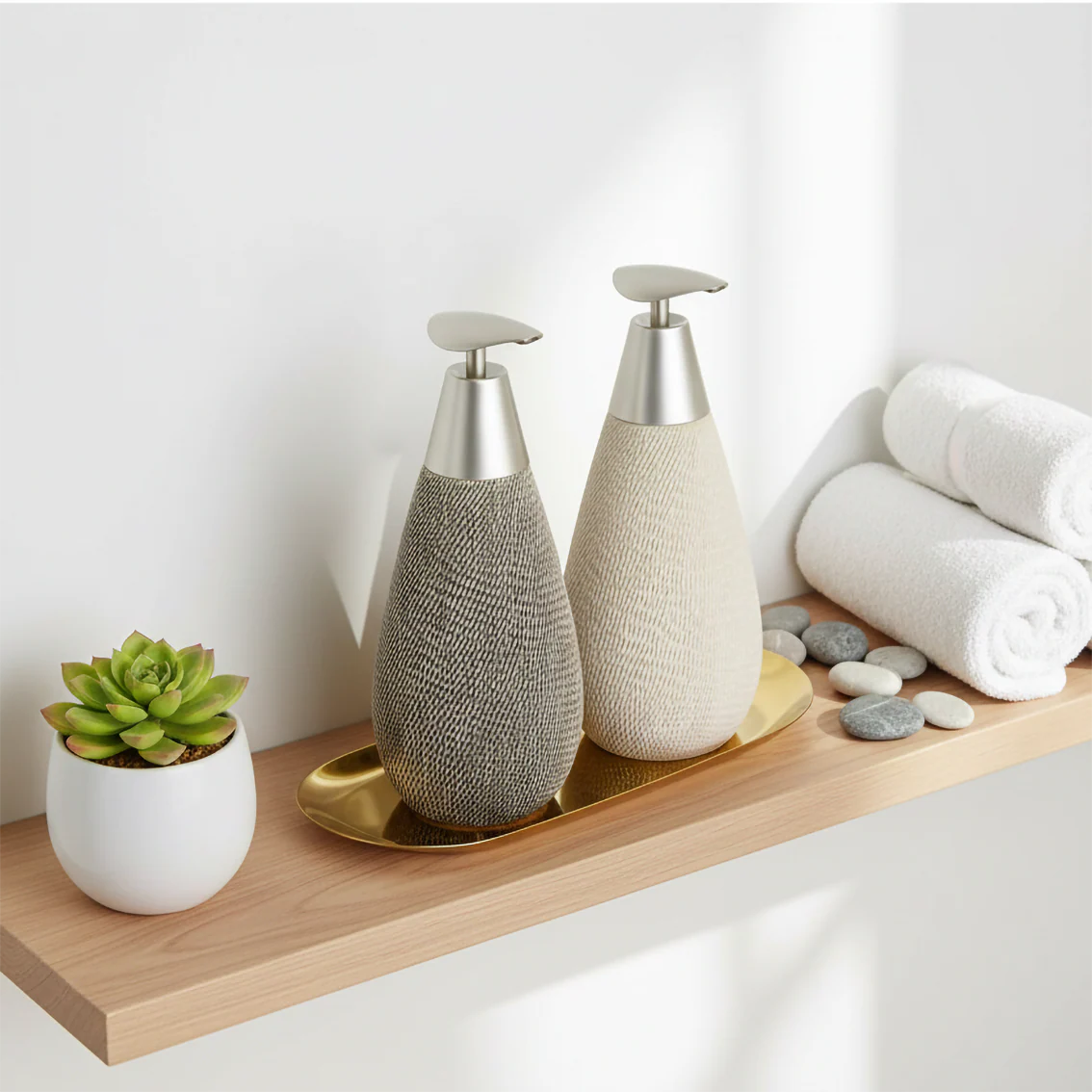 Creative Retro Style Ceramic Push-Type Soap Dispenser With Pump, Hand Soap Bottle, Suitable For Bathrooms Kitchens And Toilets - Image 4