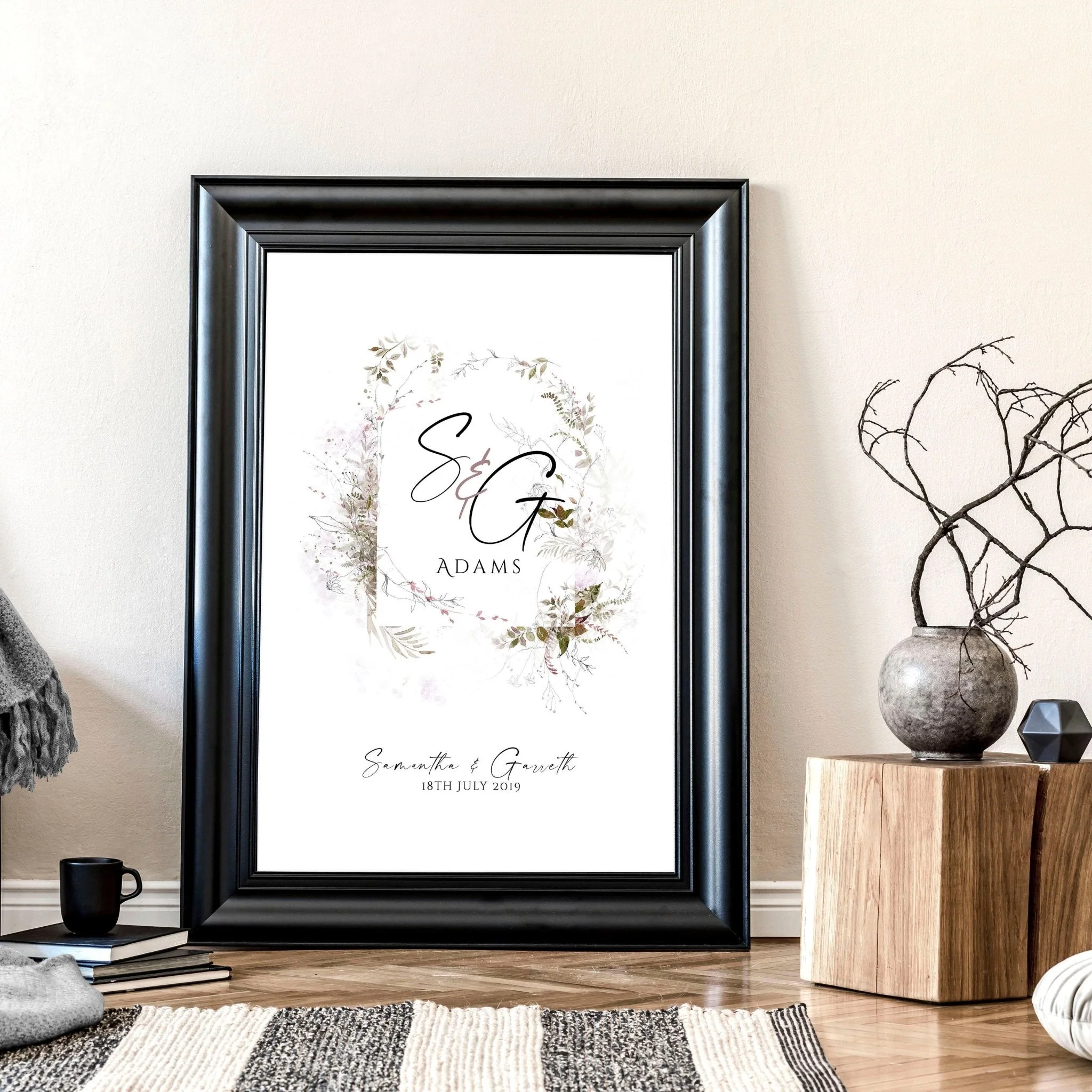 Custom valentines day gift wall art print - Image 3